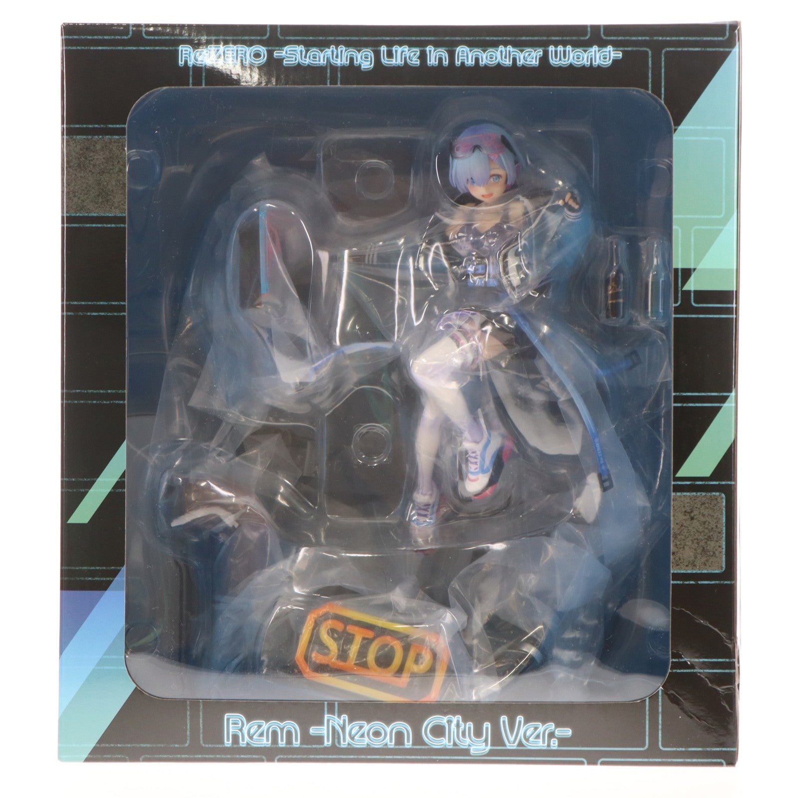 【中古即納】[FIG] 単体購入特典付属 レム -Neon City Ver.- SHIBUYA SCRAMBLE FIGURE Re:ゼロから始める異世界生活 1/7 完成品 フィギュア eStream Store&Amazon限定 eStream(20220630)