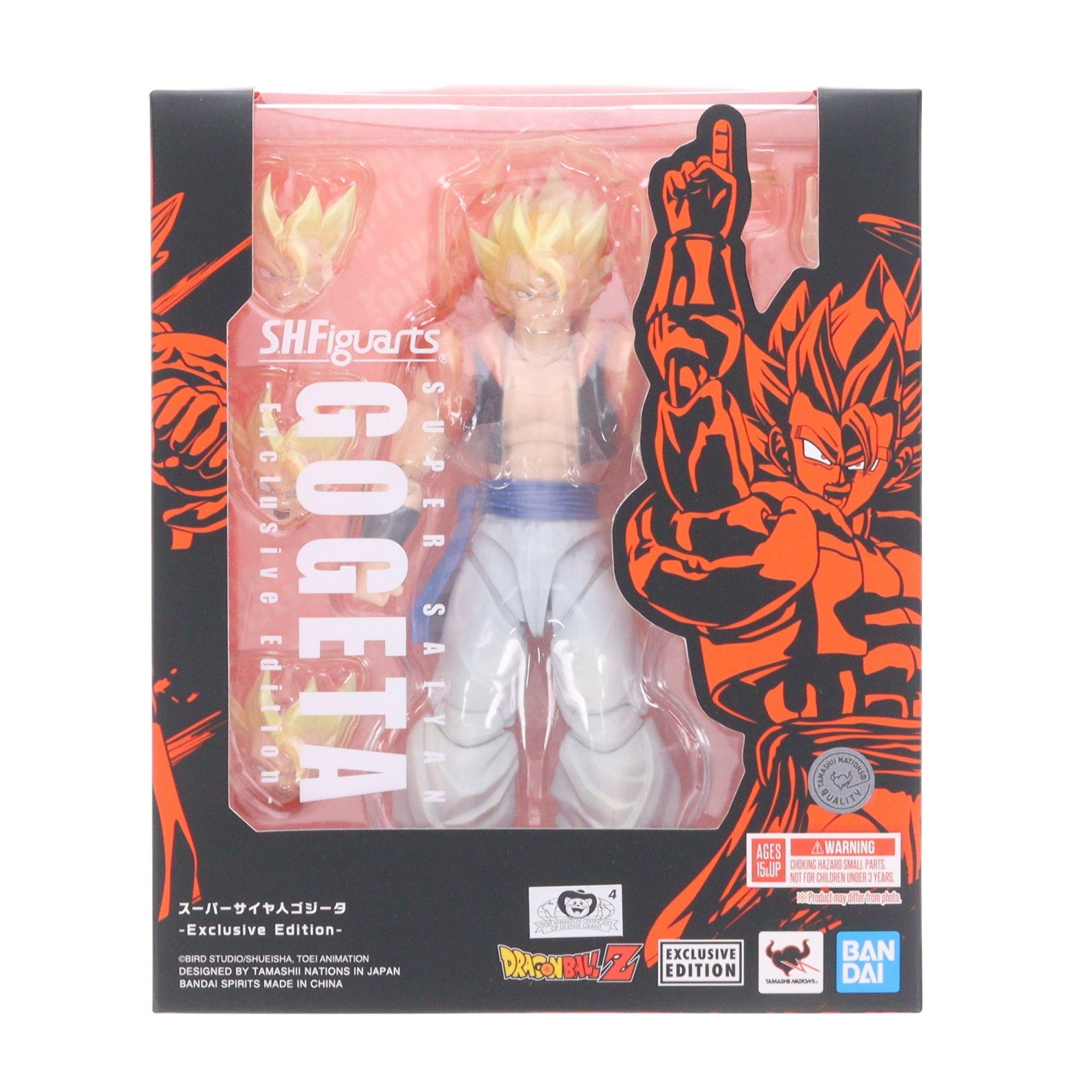 【中古即納】[FIG] S.H.Figuarts(フィギュアーツ) スーパーサイヤ人ゴジータ -Exclusive Edition- ドラゴンボールZ 復活のフュージョン!!悟空とベジータ 完成品 可動フィギュア NYCC2025限定 バンダイスピリッツ(20251009)