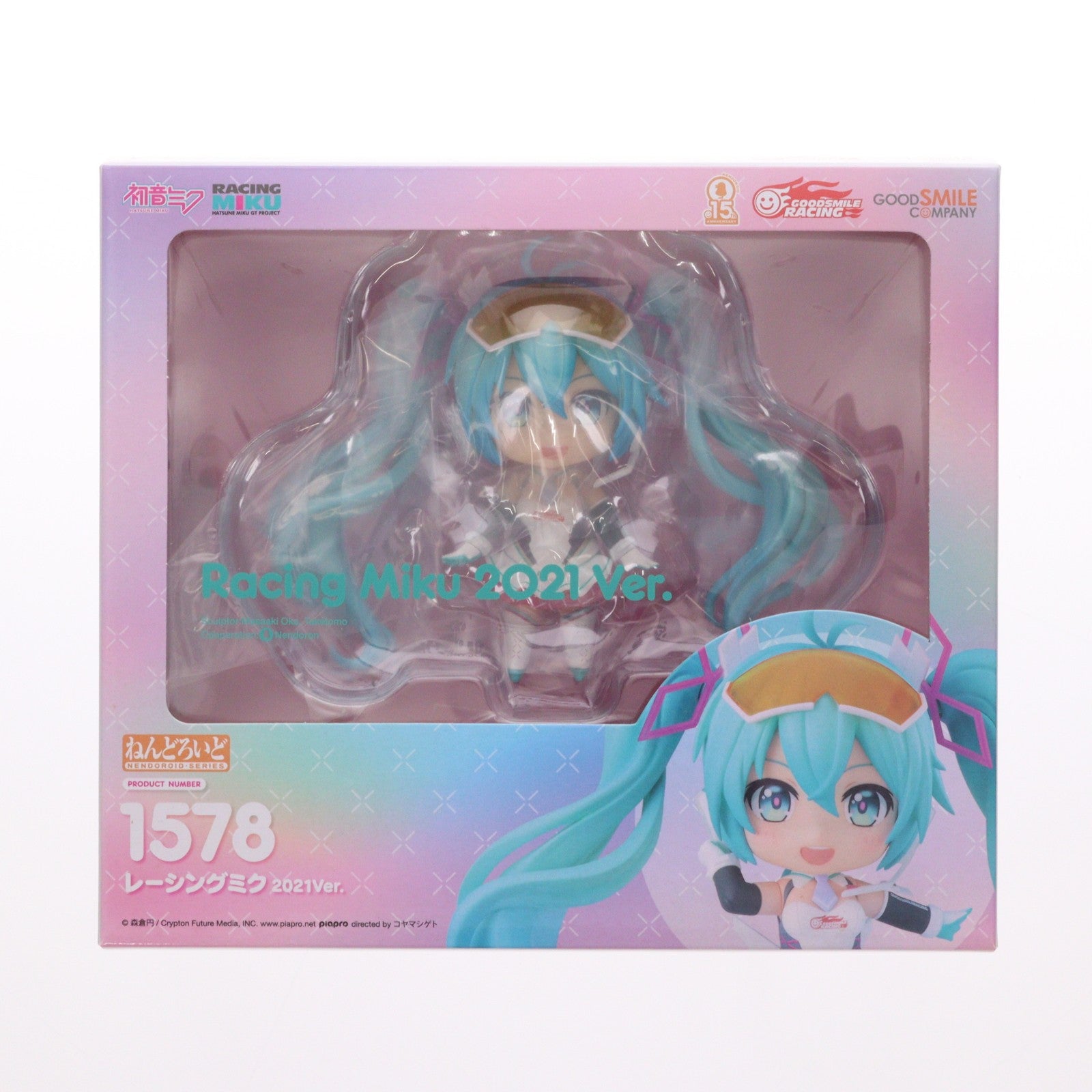 【中古即納】[FIG] ねんどろいど 1578 レーシングミク 2021Ver. 初音ミク GTプロジェクト 完成品 可動フィギュア グッドスマイルレーシング(20211030)