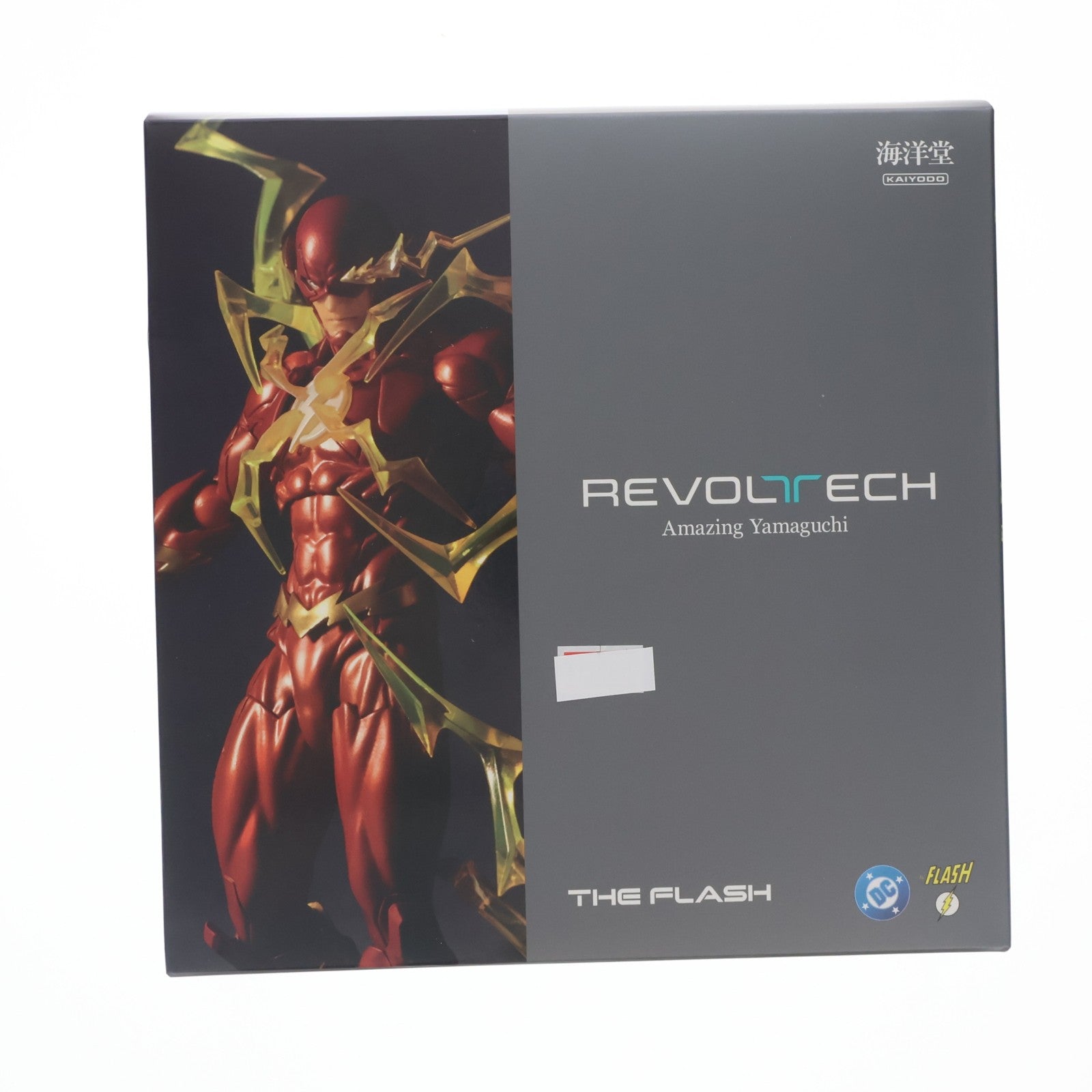 【中古即納】[FIG] (再販) 海洋堂直営店限定予約特典付属 リボルテック アメイジング・ヤマグチ フラッシュ ザ・フラッシュ 完成品 可動フィギュア(NR010-1) 海洋堂(20250425)