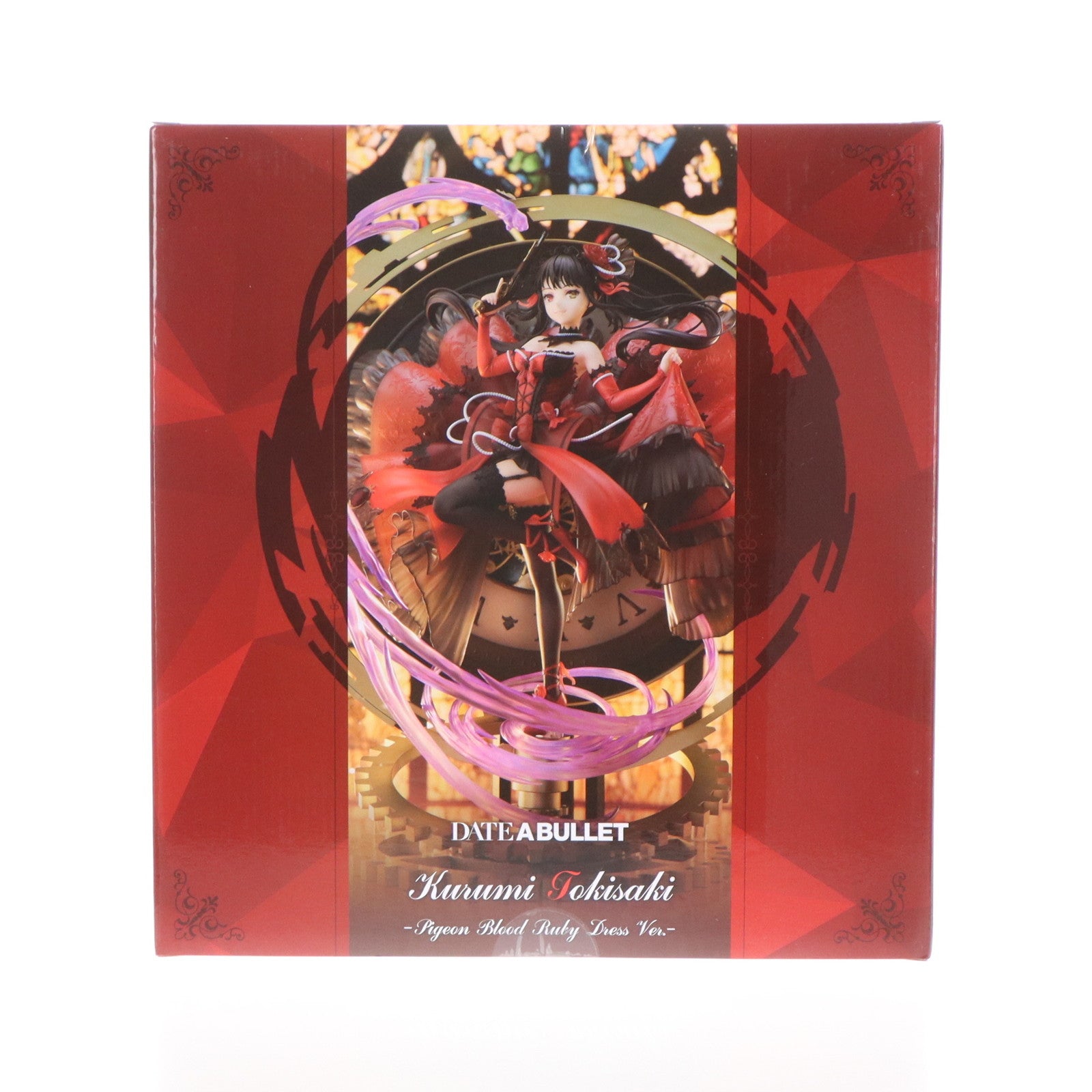 【中古即納】[FIG] 公式通販&Amazon限定特典 SHIBUYA SCRAMBLE FIGURE 時崎狂三(ときさくくるみ) - Pigeon Blood Ruby Dress Ver. - デート・ア・バレット 1/7 完成品 フィギュア eStream/アルファサテライト(20211130)