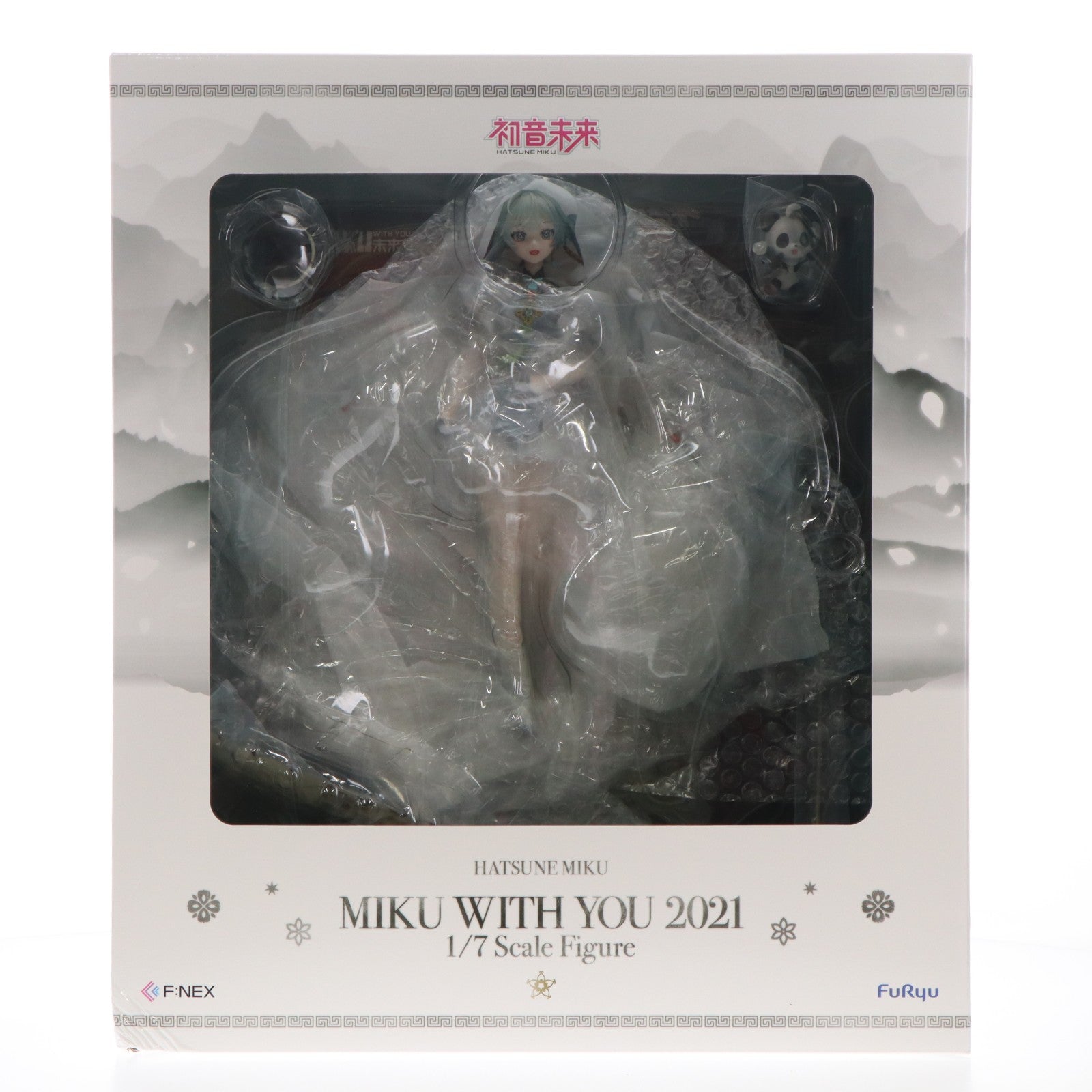 【中古即納】[FIG] F:NEX限定 初音ミク MIKU WITH YOU 2021Ver. キャラクター・ボーカル・シリーズ01 初音ミク 1/7 完成品 フィギュア(AMU-FNX761) フリュー(20230228)