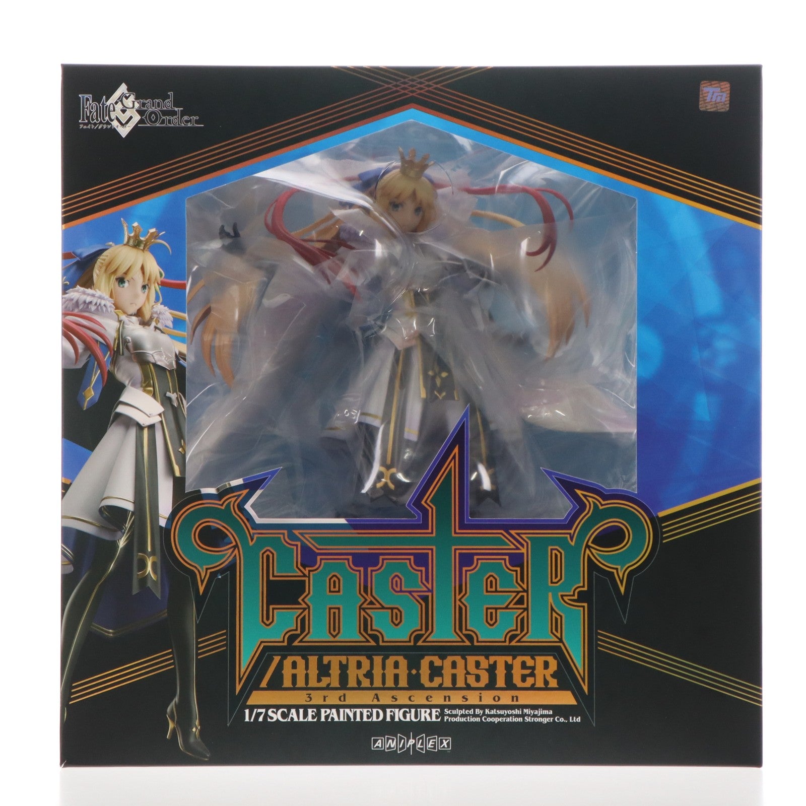 【中古即納】[FIG] ANIPLEX+限定 キャスター/アルトリア・キャスター(第三再臨) Fate/Grand Order(フェイト/グランドオーダー) 1/7 完成品 フィギュア アニプレックス(20230731)