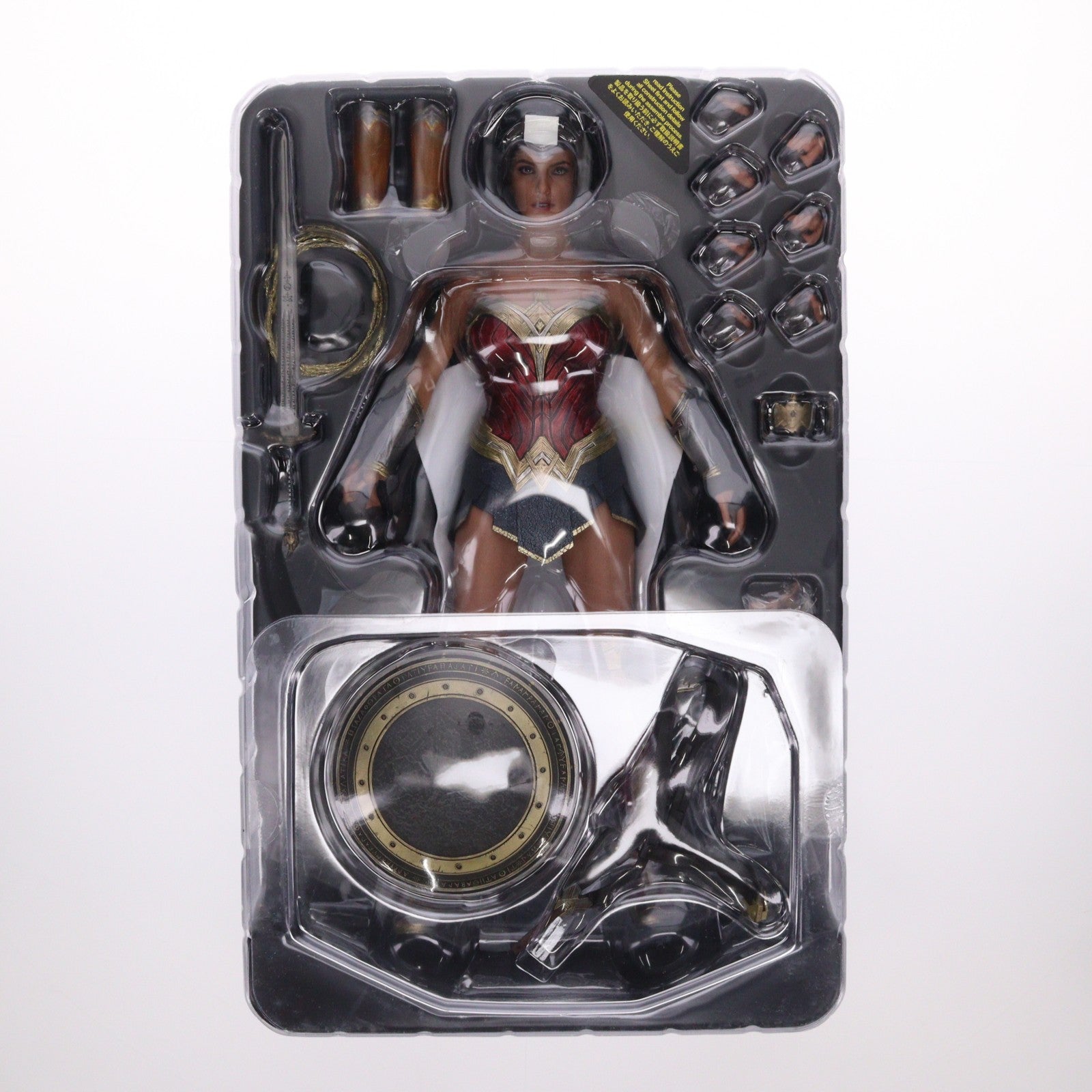 【中古即納】[FIG] ムービー・マスターピース ワンダーウーマン バットマン vs スーパーマン ジャスティスの誕生 1/6 完成品 可動フィギュア(MM#359) ホットトイズ(20170826)