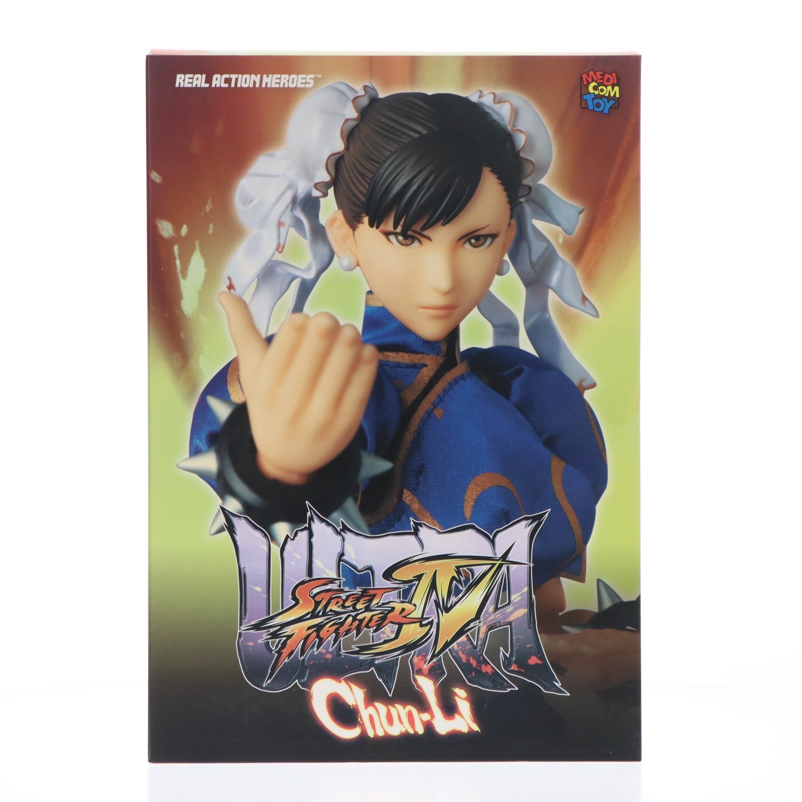 【中古即納】[FIG] リアルアクションヒーローズ No.656 RAH 春麗(チュンリー) Ver.2 ウルトラストリートファイターIV 完成品 可動フィギュア(656) メディコム・トイ(20141001)