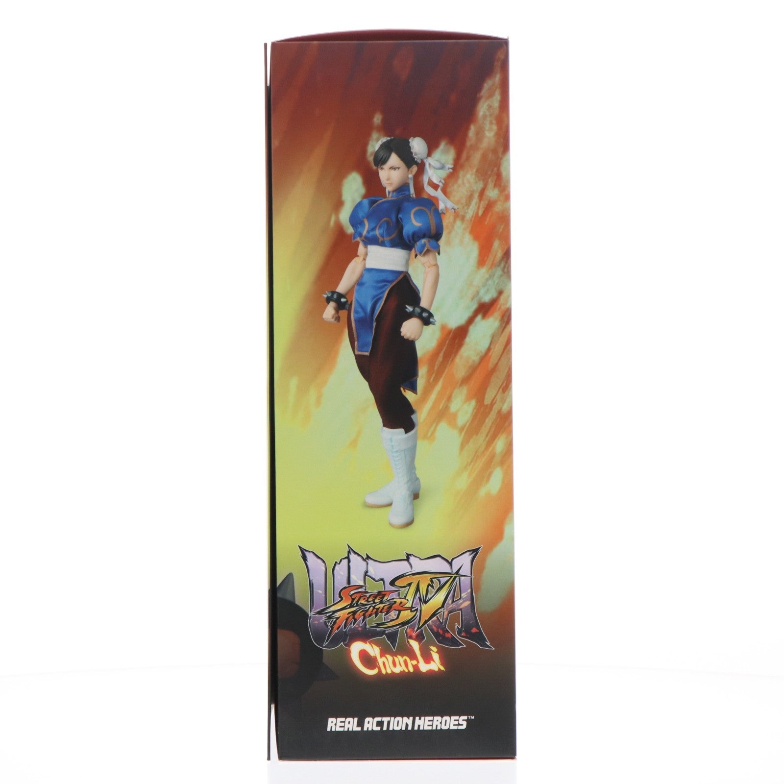 【中古即納】[FIG] リアルアクションヒーローズ No.656 RAH 春麗(チュンリー) Ver.2 ウルトラストリートファイターIV 完成品 可動フィギュア(656) メディコム・トイ(20141001)