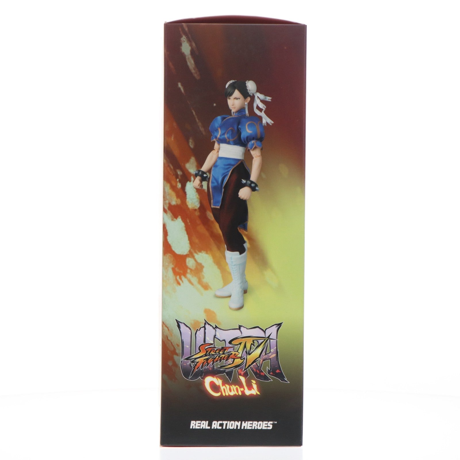 【中古即納】[FIG] リアルアクションヒーローズ No.656 RAH 春麗(チュンリー) Ver.2 ウルトラストリートファイターIV 完成品 可動フィギュア(656) メディコム・トイ(20141001)