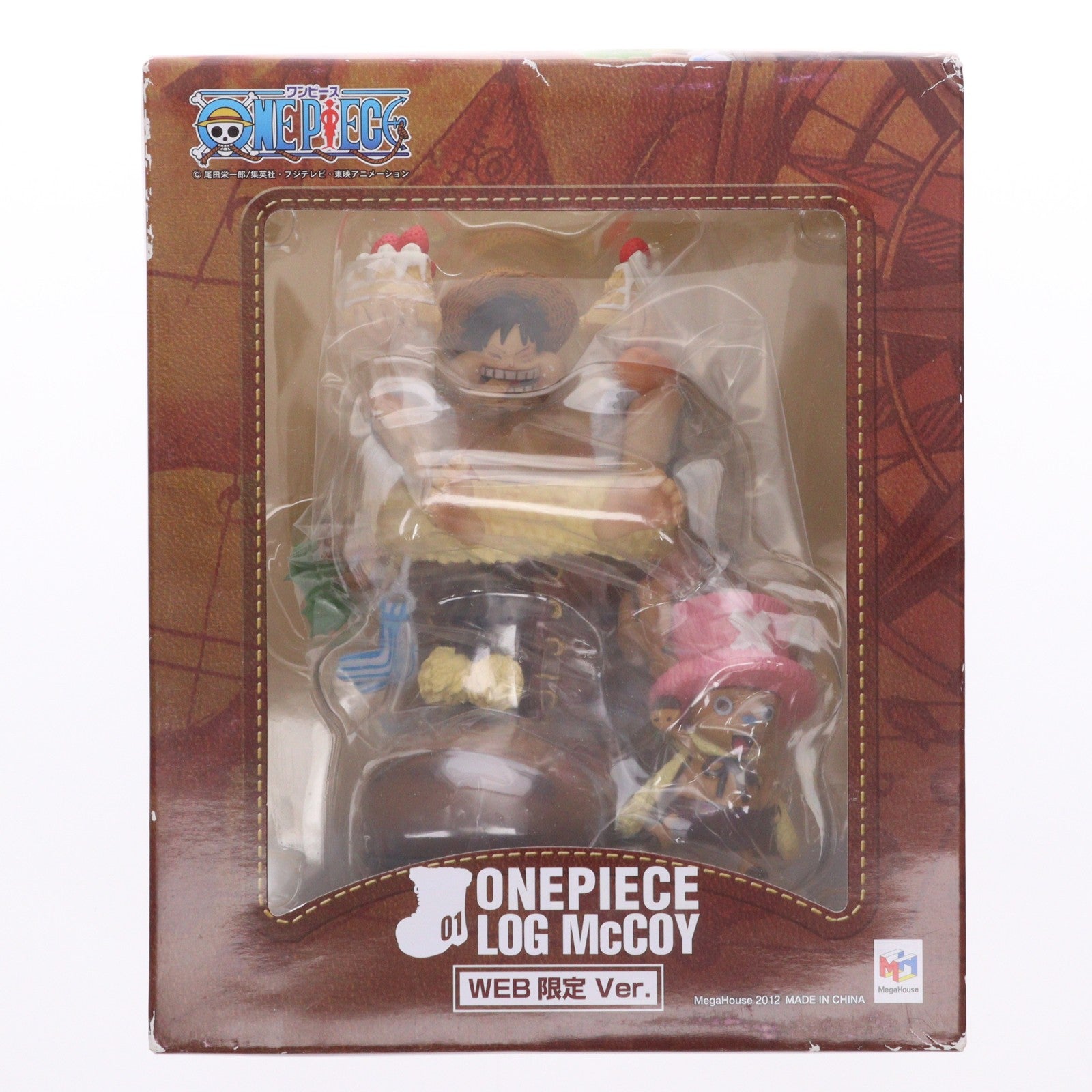 【中古即納】[FIG] LOG McCOY(ログマッコイ) ワンピース01(ONE PIECE 01) WEB限定Ver. 完成品 フィギュア メガハウス(20120326)