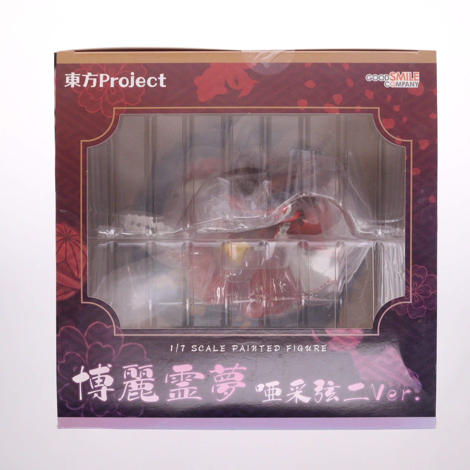 【中古即納】[FIG] 博麗霊夢(はくれいれいむ) 唖采弦二Ver. 東方project 1/7 完成品 フィギュア アクアマリン(20211014)