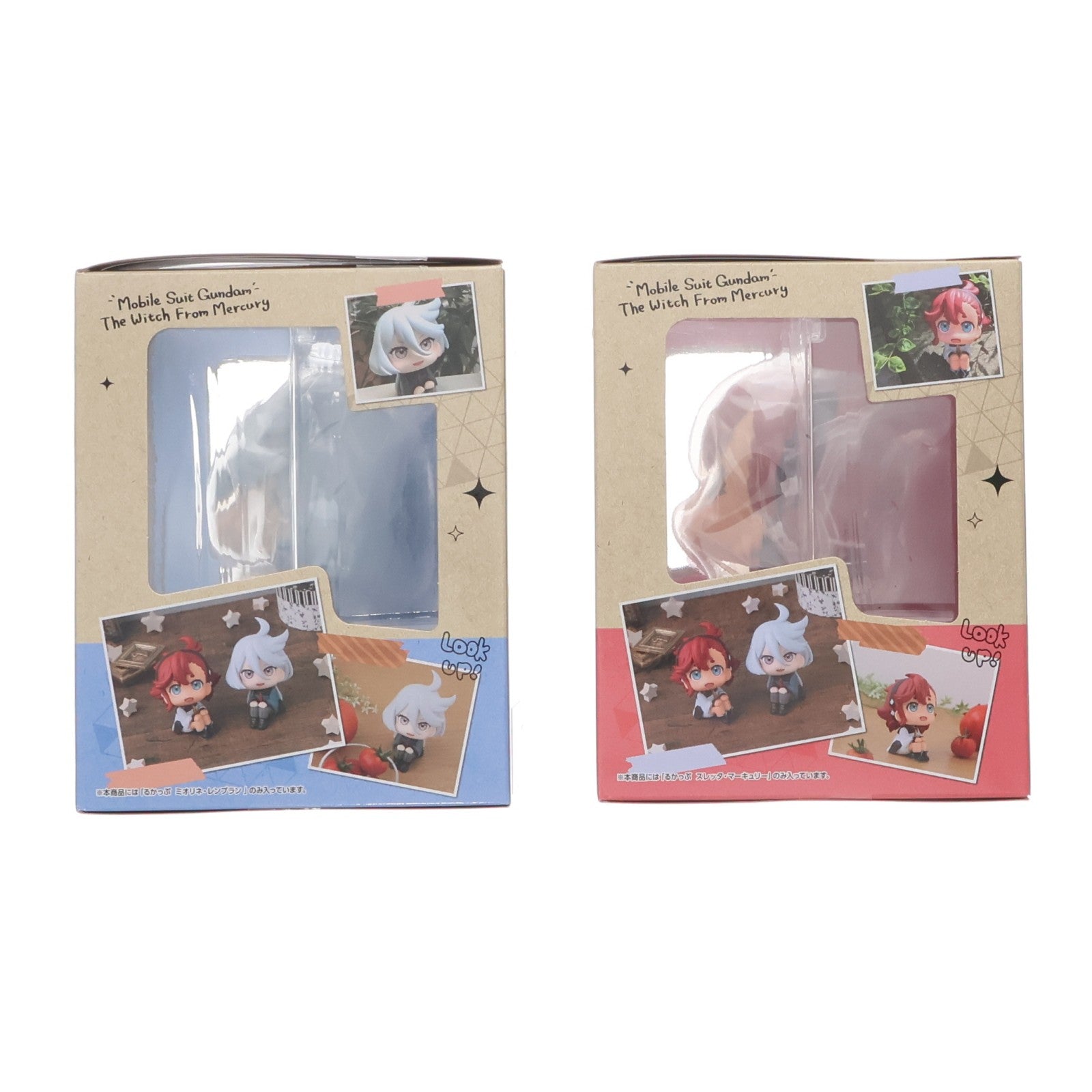 【中古即納】[FIG] プレミアムバンダイ限定特典無し るかっぷ スレッタ・マーキュリー&ミオリネ・レンブランセット 機動戦士ガンダム 水星の魔女 完成品 フィギュア メガハウス(20231128)