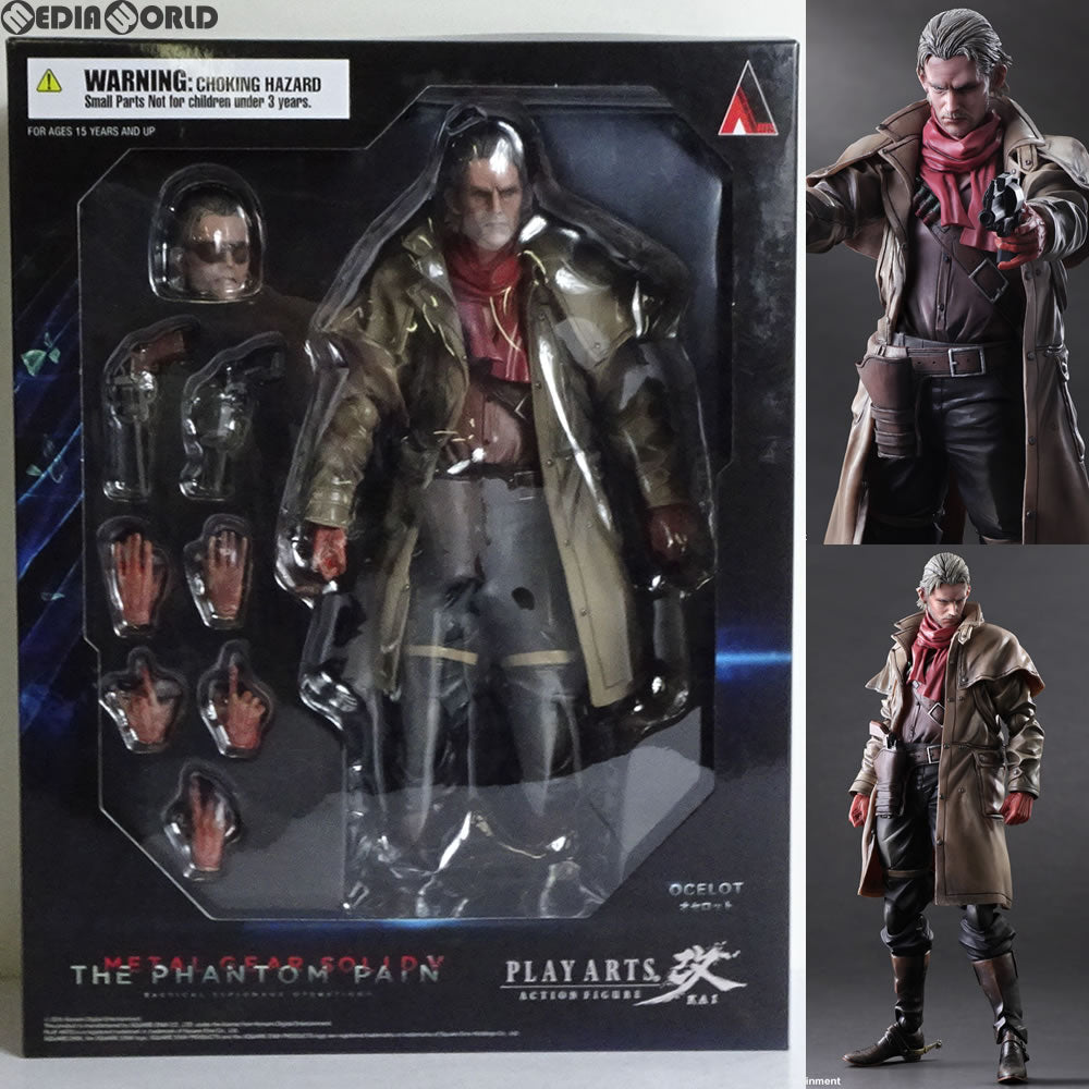 【中古即納】[FIG] PLAY ARTS改(プレイアーツ改) オセロット METAL GEAR SOLID V: THE PHANTOM PAIN(メタルギアソリッド5 ファントムペイン) 完成品 可動フィギュア スクウェア・エニックス(20151030)