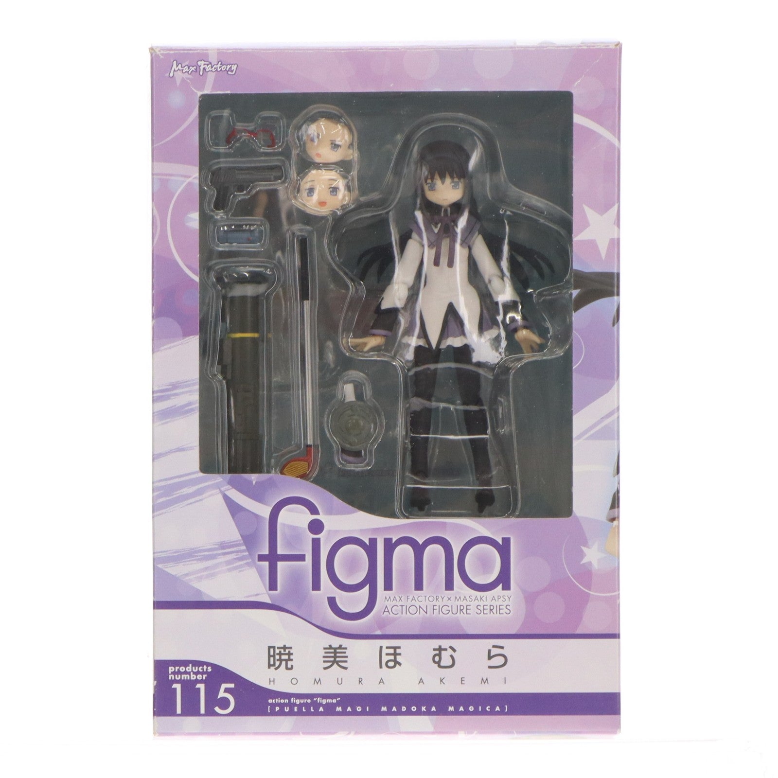 【中古即納】[FIG] figma(フィグマ) 115 暁美ほむら(あけみほむら) 魔法少女まどか☆マギカ 完成品 可動フィギュア マックスファクトリー(20111130)