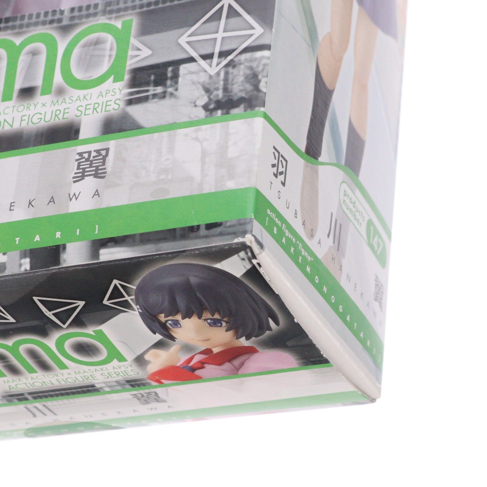 【中古即納】[FIG] figma(フィグマ) 147 羽川翼(はねかわつばさ) 化物語 完成品 可動フィギュア マックスファクトリー(20120819)