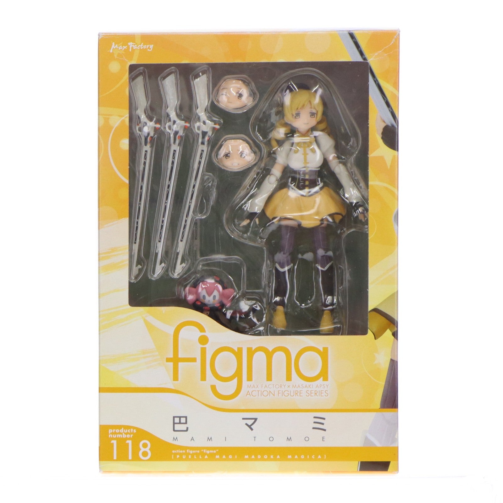 【中古即納】[FIG] figma(フィグマ) 118 巴マミ(ともえまみ) 魔法少女まどか☆マギカ 完成品 可動フィギュア マックスファクトリー(20120323)