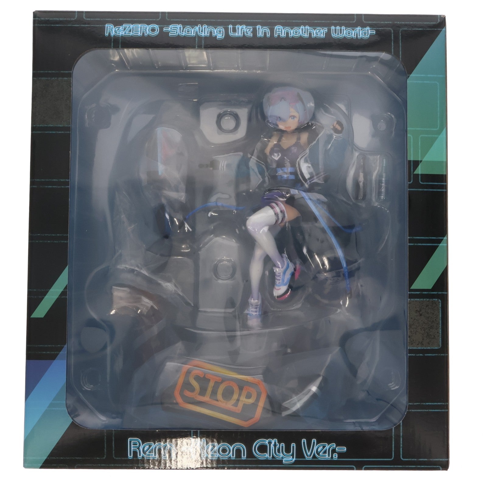 【中古即納】[FIG] レム -Neon City Ver.- SHIBUYA SCRAMBLE FIGURE Re:ゼロから始める異世界生活 1/7 完成品 フィギュア eStream Store&Amazon限定 eStream/アルファサテライト(20220630)