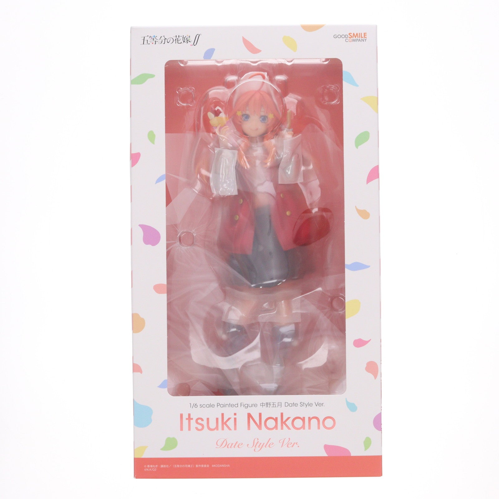 【中古即納】[FIG] 中野五月(なかのいつき) Date Style Ver. 五等分の花嫁∬ 1/6 完成品 フィギュア グッドスマイルカンパニー(20240119)