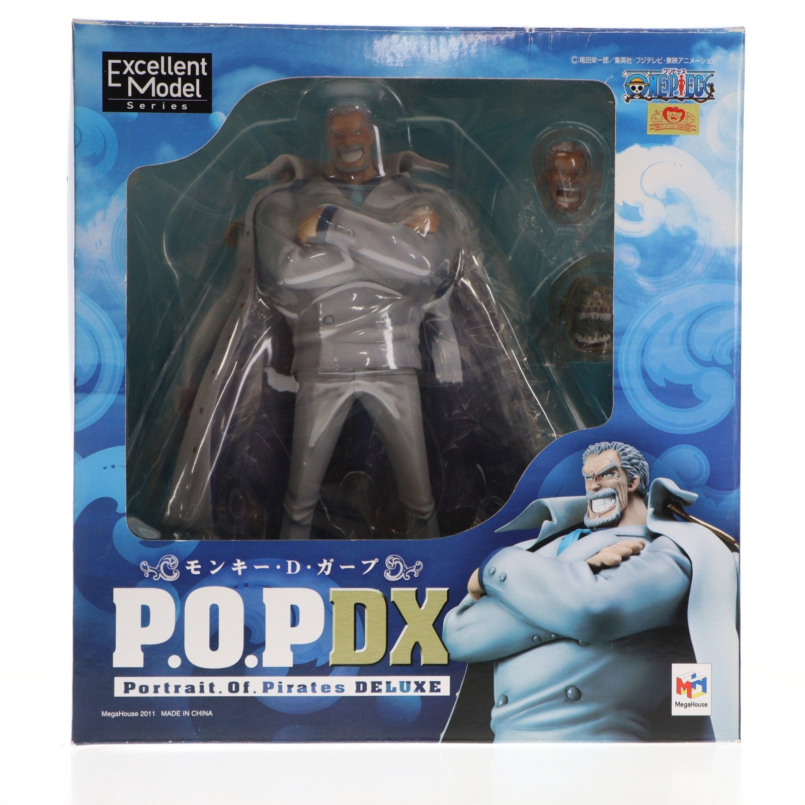 【中古即納】[FIG] Portrait.Of.Pirates P.O.P NEO-DX モンキー・D・ガープ ONE PIECE(ワンピース) 1/8 完成品 フィギュア メガハウス(20110120)
