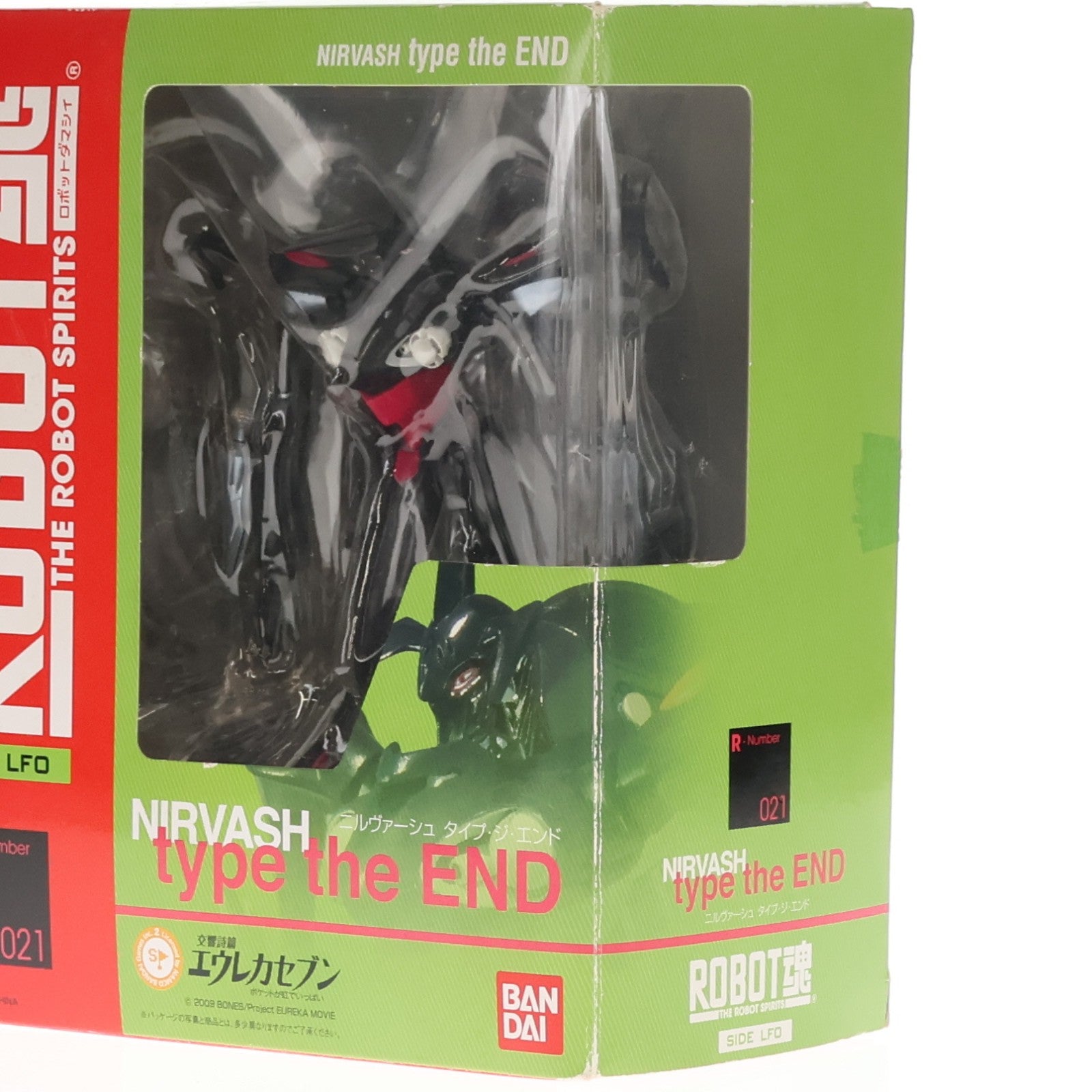 【中古即納】[FIG] 初回特典付属 ROBOT魂(SIDE LFO) ニルヴァーシュ type the END 交響詩篇エウレカセブン 完成品 可動フィギュア バンダイ(20090530)