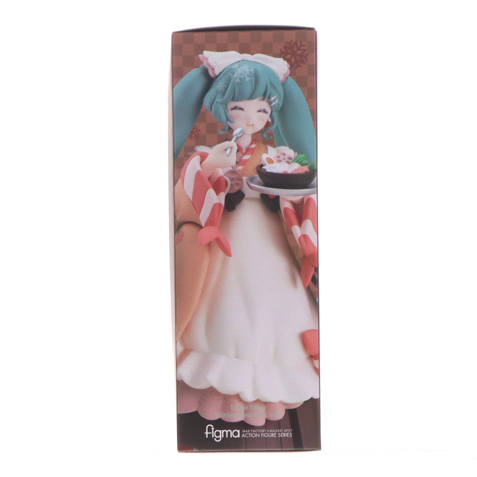 【中古即納】[FIG] GOODSMILE ONLINE SHOP限定 figma(フィグマ) EX-068 雪ミク 冬のごちそうver. キャラクター・ボーカル・シリーズ01 初音ミク 完成品 可動フィギュア マックスファクトリー(20251130)
