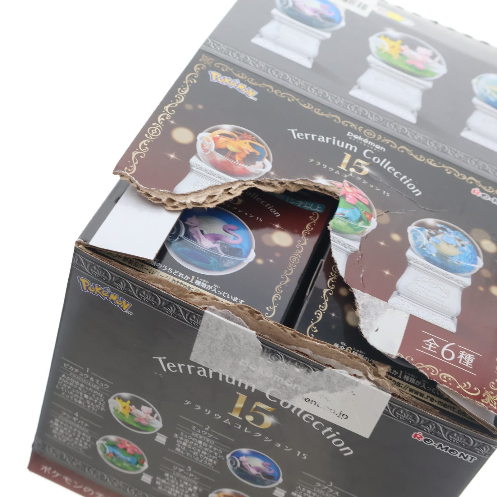 【中古即納】[FIG] (BOX) ポケットモンスター テラリウムコレクション15 フィギュア(6個) リーメント(20250728)