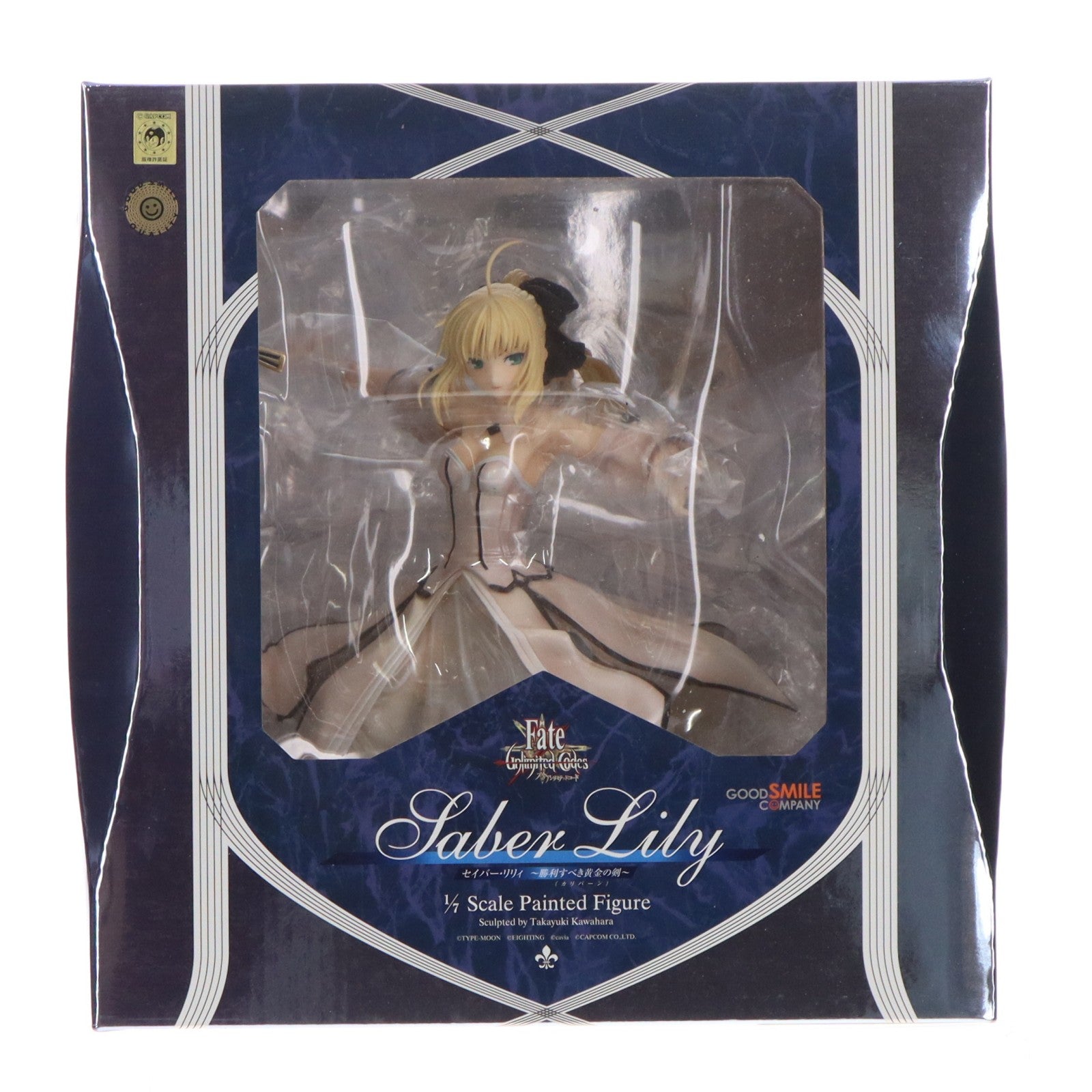 【中古即納】[FIG] セイバー・リリィ ～勝利すべき黄金の剣(カリバーン)～ Fate/unlimited codes(フェイト/アンリミテッドコード) 1/7 完成品 フィギュア ワンフェス2010冬&GOODSMILE ONLINE限定 グッドスマイルカンパニー(20100228)