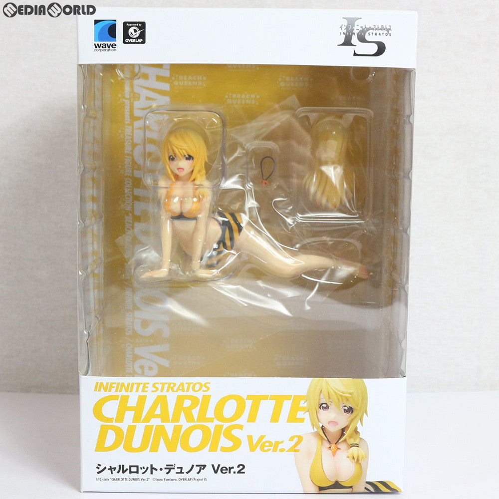 【中古即納】[FIG] BEACH QUEENS(ビーチクイーンズ) シャルロット・デュノア Ver.2 IS インフィニット・ストラトス 1/10 完成品 フィギュア ウェーブ(WAVE)(20150314)