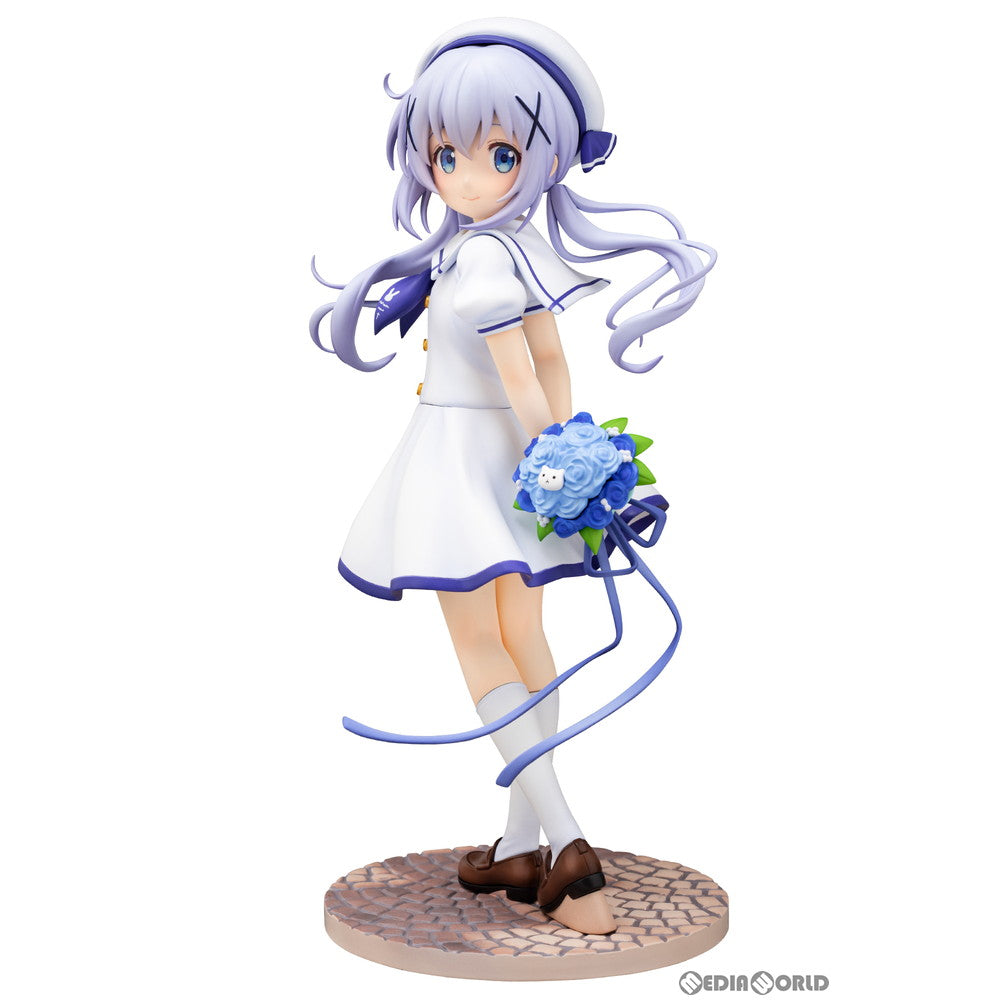 【中古即納】[FIG] チノ(Summer Uniform) ご注文はうさぎですか～～ 1/7 完成品 フィギュア(PF127) PLUM(プラム)(20200429)