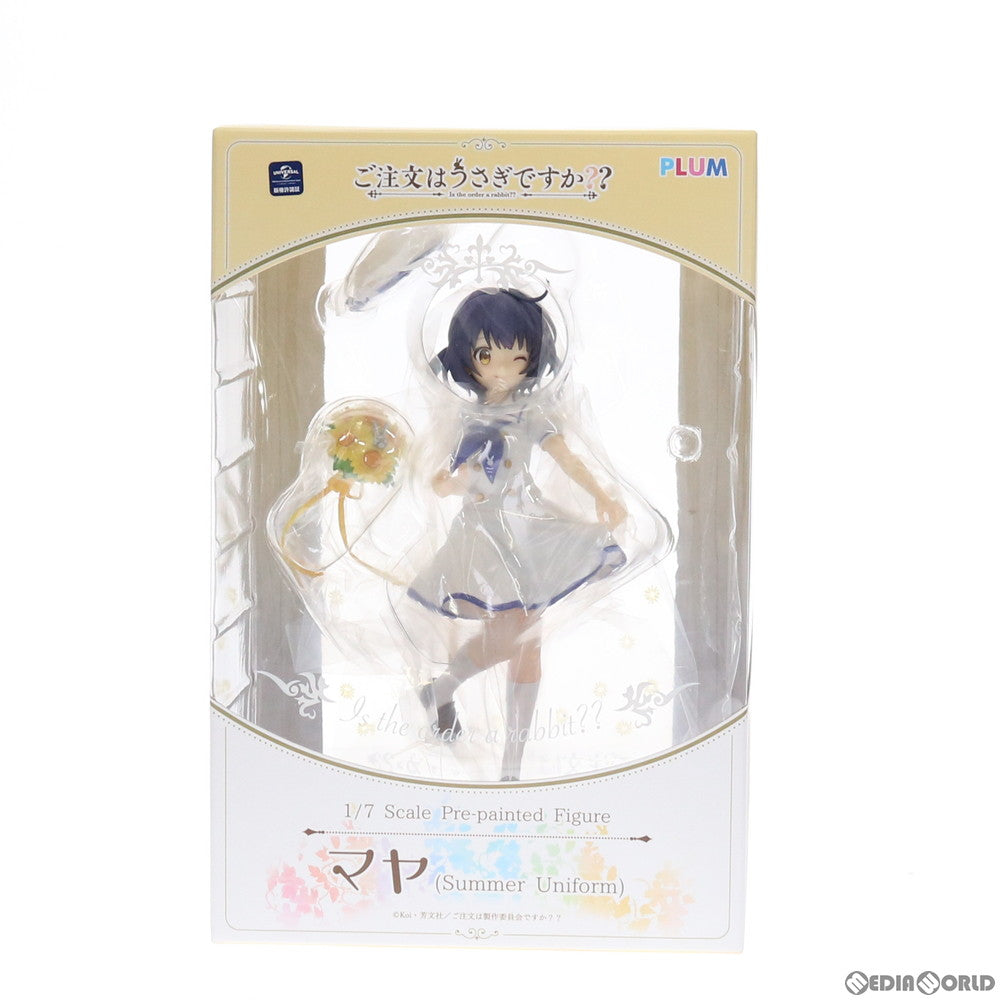 【中古即納】[FIG] マヤ(Summer Uniform) ご注文はうさぎですか～～ 1/7 完成品 フィギュア(PF128) PLUM(プラム)(20200429)
