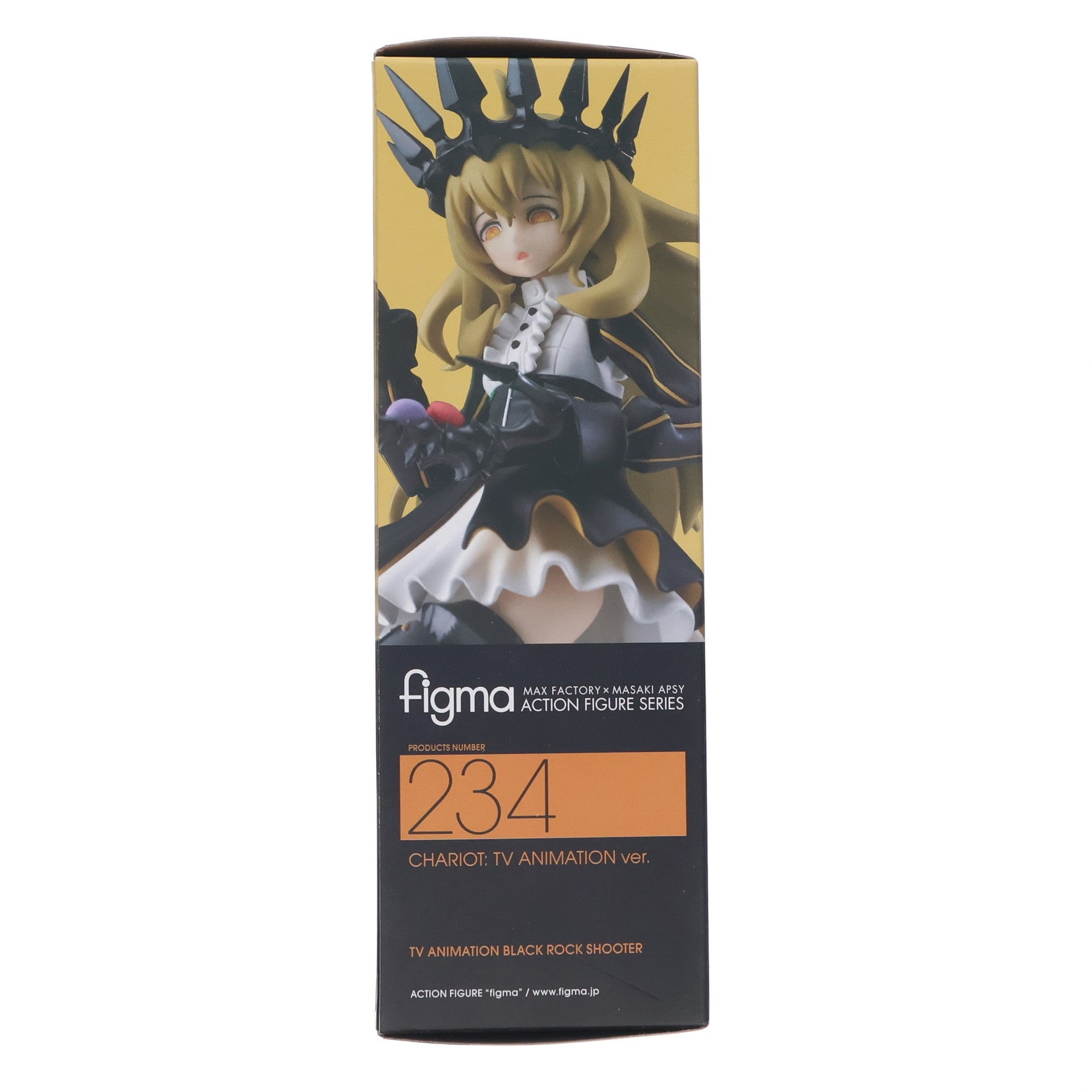 【中古即納】[FIG] figma(フィグマ) 234 チャリオット TV ANIMATION ver. ブラック★ロックシューター 完成品 可動フィギュア マックスファクトリー(20141226)