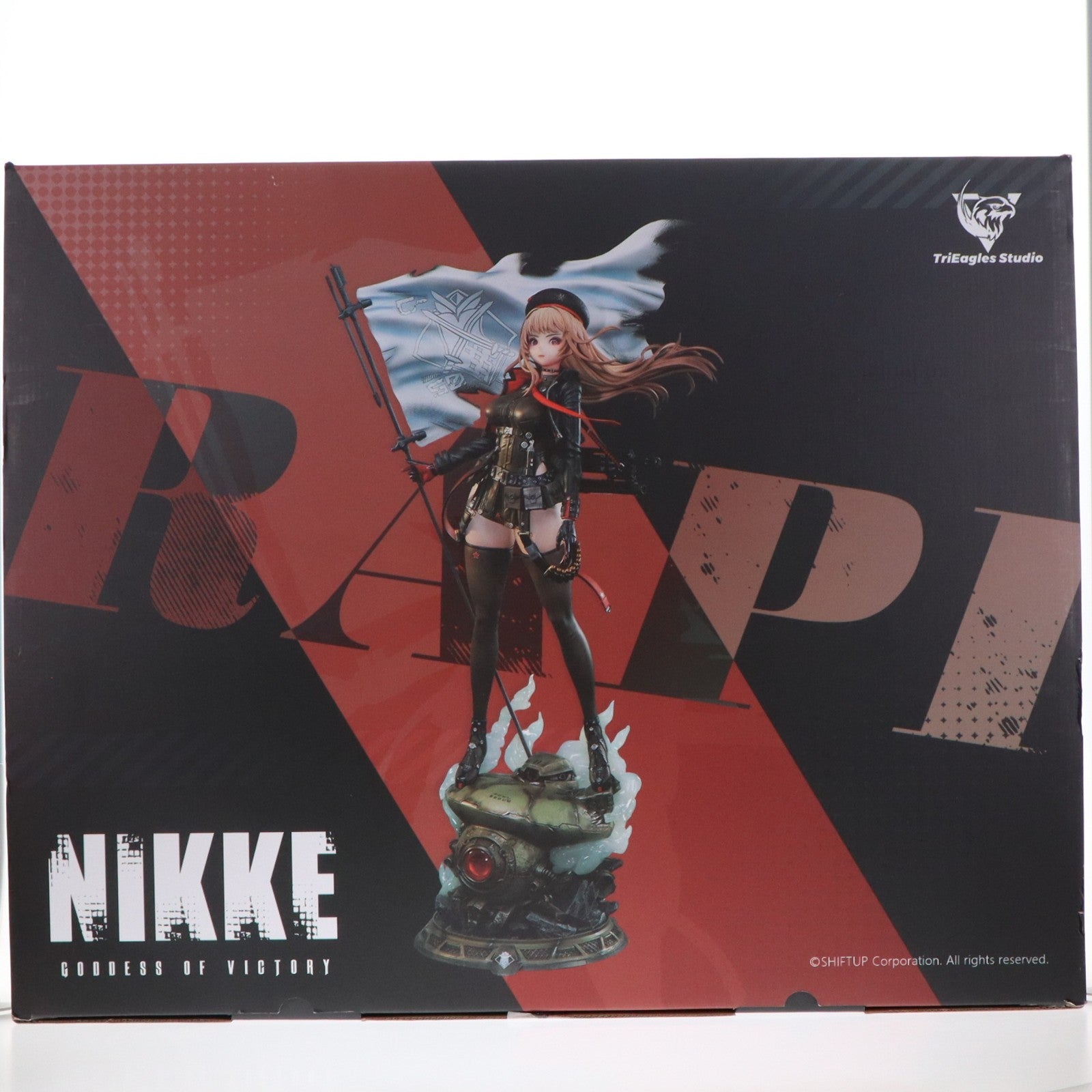 【中古即納】[FIG] あみあみ限定 ラピ 勝利の女神:NIKKE(ニケ) 1/4 スタチュー 完成品 フィギュア TriEagles Studio(トリイーグルス スタジオ)(20250731)