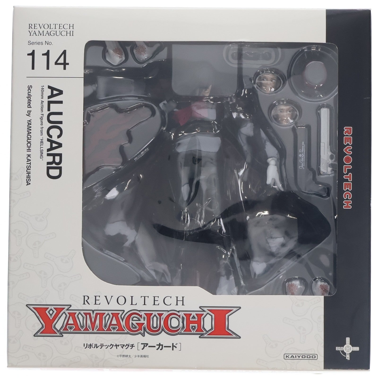 【中古即納】[FIG] リボルテックヤマグチ No.114 アーカード HELLSING(ヘルシング) 完成品 可動フィギュア 海洋堂(20120117)