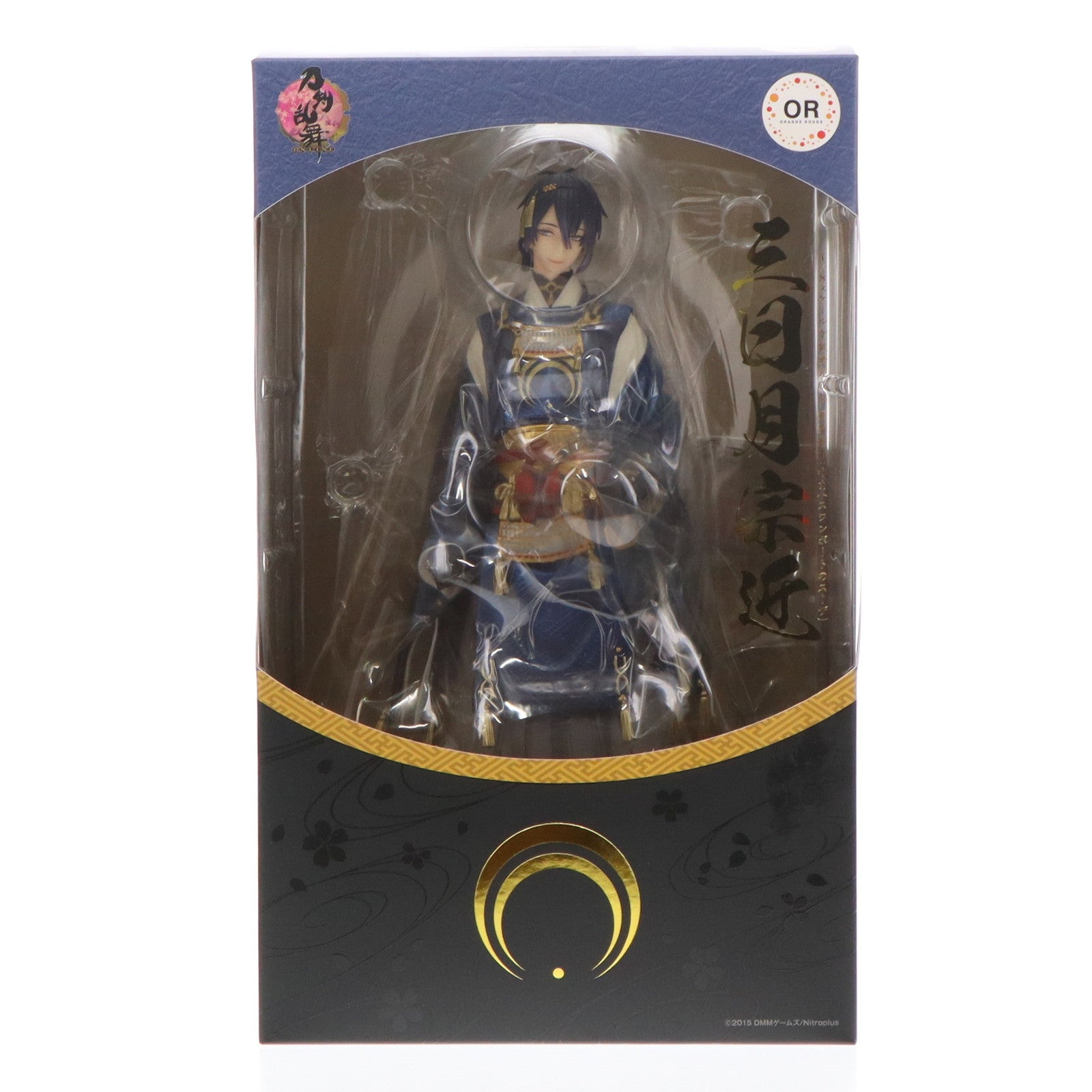 【中古即納】[FIG] 三日月宗近(みかづきむねちか) 刀剣乱舞-ONLINE- 1/8 完成品 フィギュア オランジュ・ルージュ(20161020)