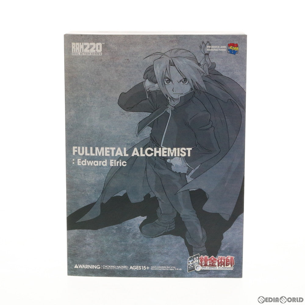 【中古即納】[FIG] リアルアクションヒーローズ RAH220 No.43 DX エドワード・エルリック 鋼の錬金術師 FULLMETAL ALCHEMIST 完成品 可動フィギュア メディコム・トイ(20061225)