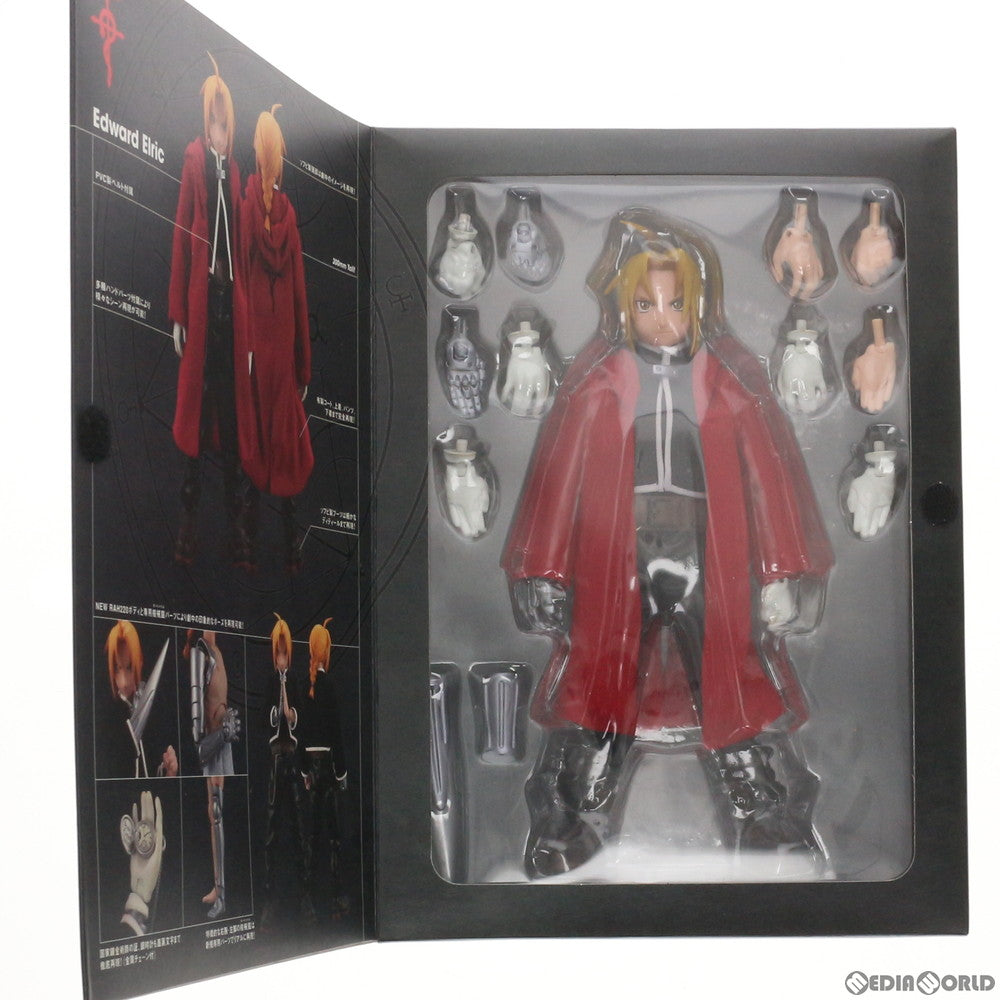 【中古即納】[FIG] リアルアクションヒーローズ RAH220 No.43 DX エドワード・エルリック 鋼の錬金術師 FULLMETAL ALCHEMIST 完成品 可動フィギュア メディコム・トイ(20061225)