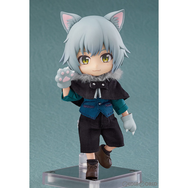 【中古即納】[FIG] (再販) ねんどろいどどーる 狼くん:アッシュ 完成品 可動フィギュア グッドスマイルカンパニー(20240831)