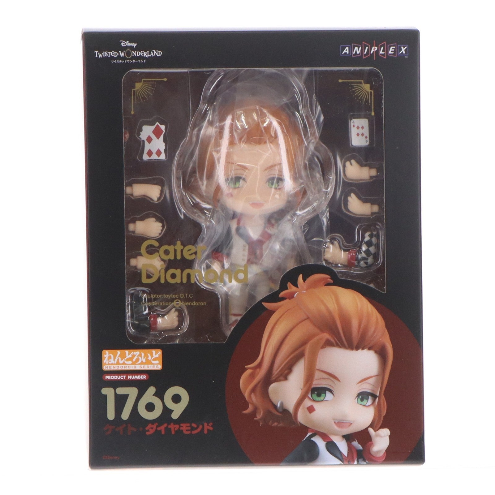 【中古即納】[FIG] ねんどろいど 1769 ケイト・ダイヤモンド ディズニー ツイステッドワンダーランド 完成品 可動フィギュア GOODSMILE ONLINE SHOP&ANIPLEX+限定 アニプレックス/オランジュ・ルージュ(20220731)