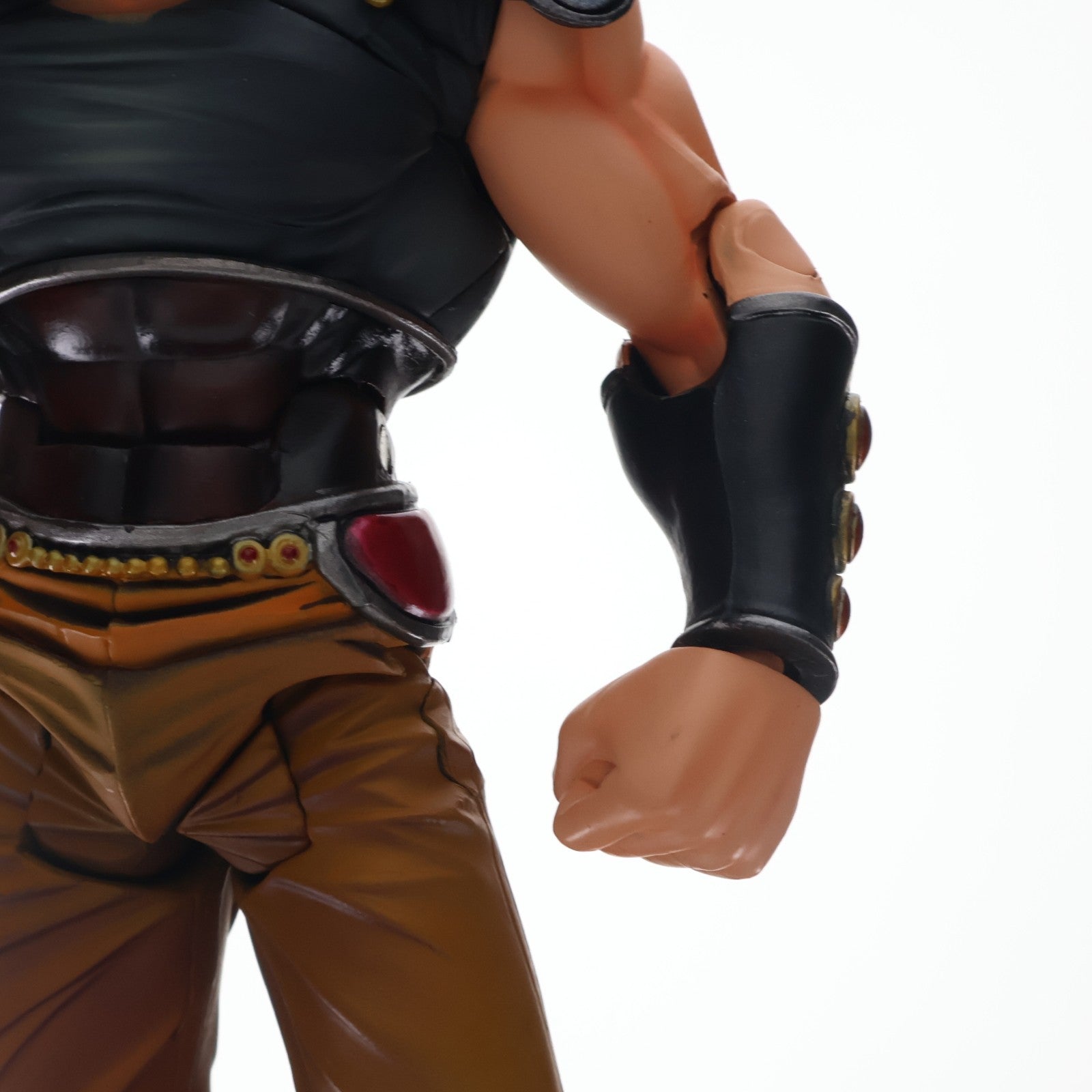 【中古即納】[FIG] 北斗の拳200X アクションフィギュア ラオウ Ver.2(白マント) 完成品 可動フィギュア 海洋堂(20021117)