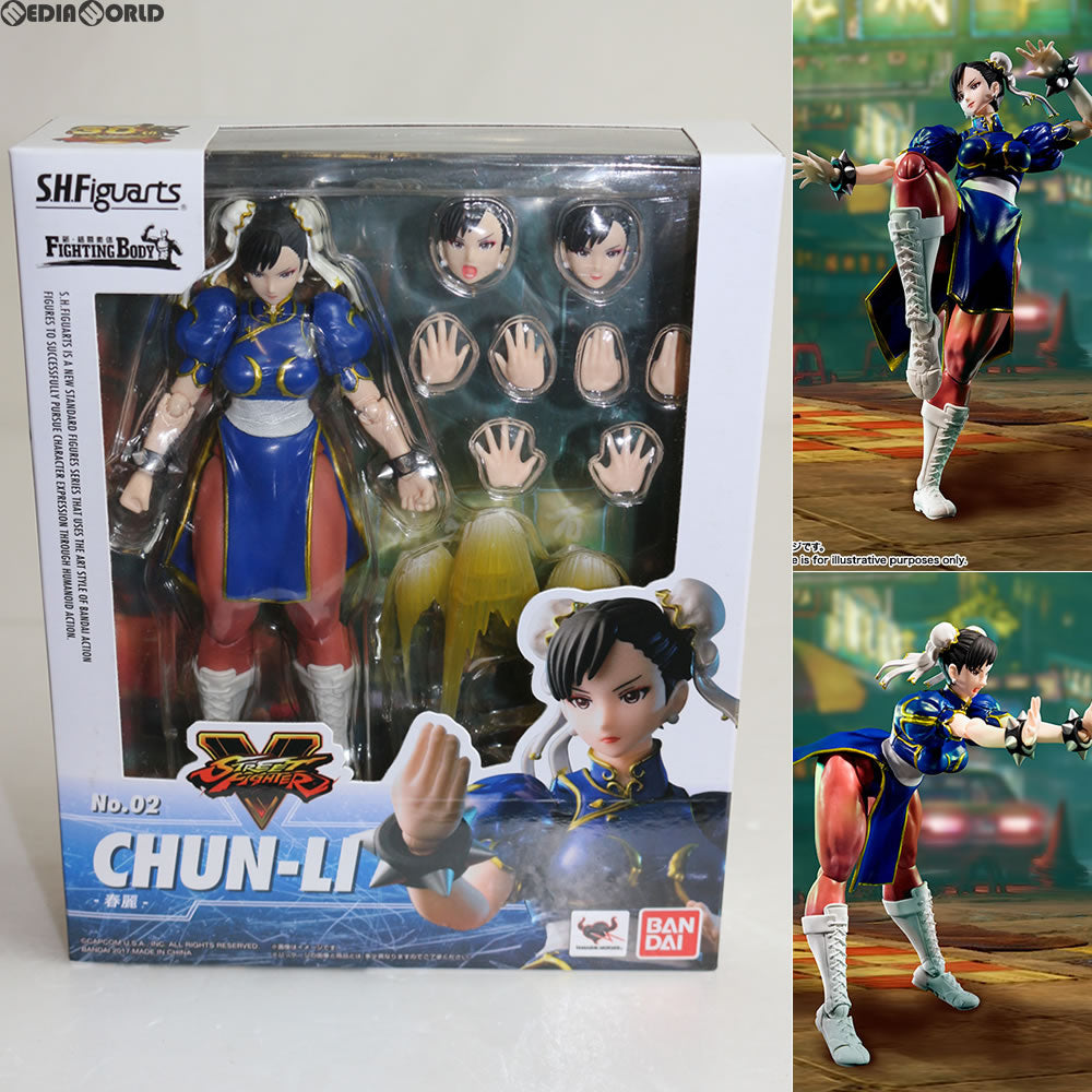 【中古即納】[FIG] S.H.Figuarts(フィギュアーツ) 春麗(チュンリー) STREET FIGHTER(ストリートファイター) 完成品 可動フィギュア バンダイ(20180126)