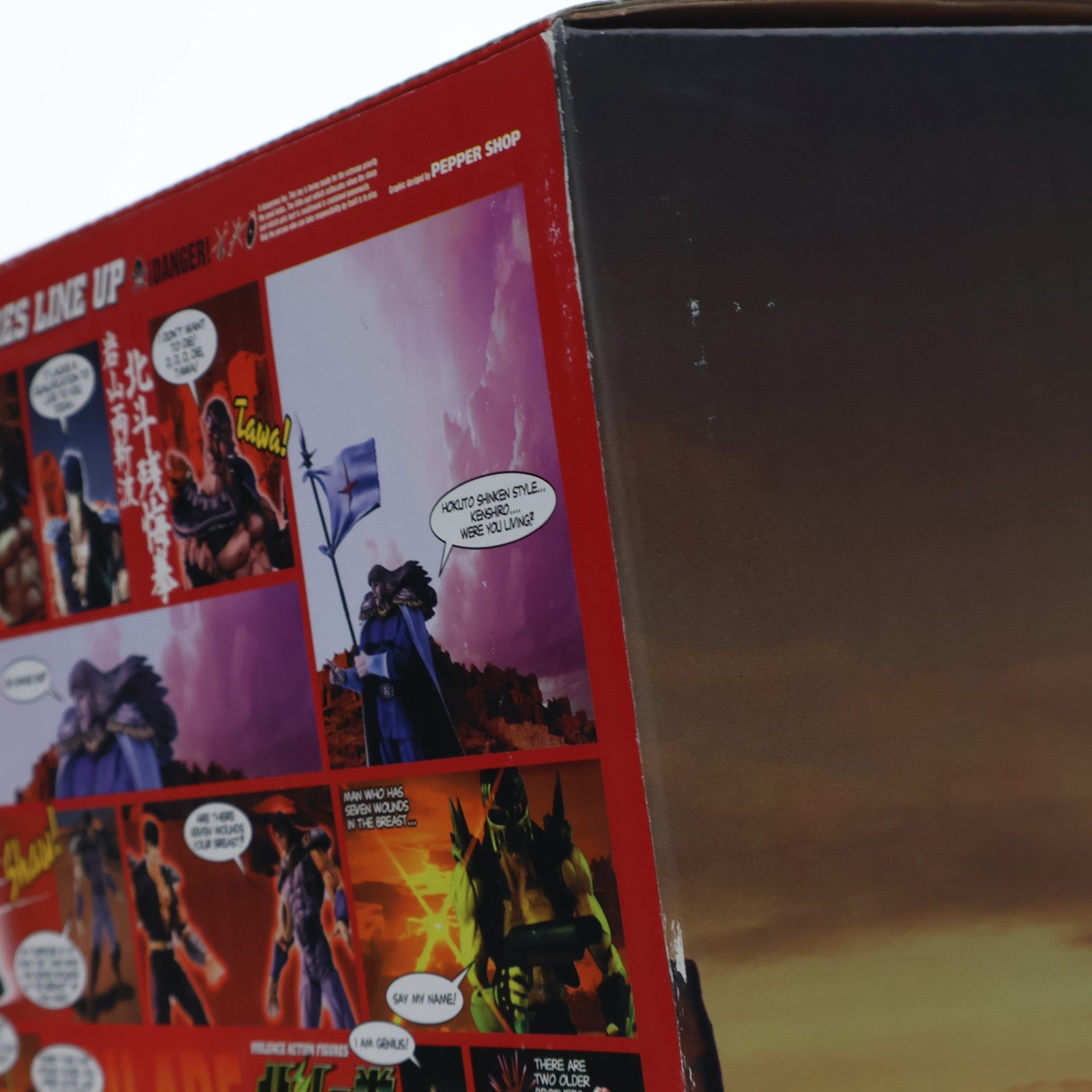 【中古即納】[FIG] バイオレンスアクションフィギュアデラックス 拳王(ラオウ)&黒王号 初期Ver. 北斗の拳 完成品 可動フィギュア 海洋堂(19991231)