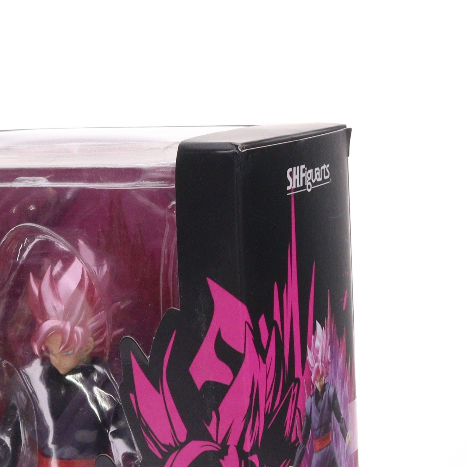 【中古即納】[FIG] 海外イベント限定 S.H.Figuarts(フィギュアーツ) ゴクウブラック(スーパーサイヤ人ロゼ) -Event Exclusive Color Edition- ドラゴンボール超(スーパー) 完成品 可動フィギュア バンダイスピリッツ(20190719)