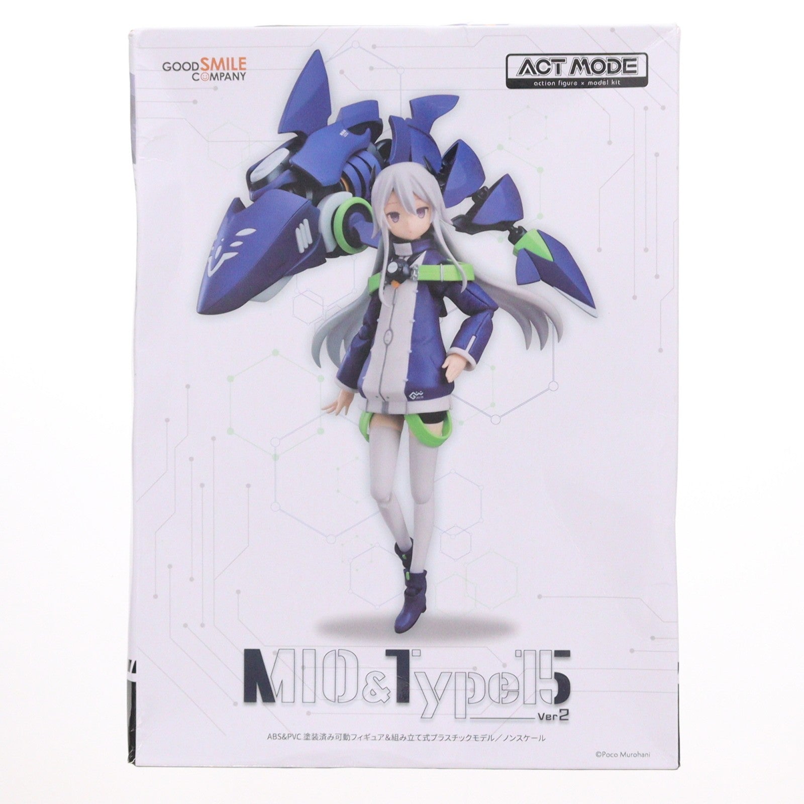 【中古即納】[FIG] ACT MODE ミオ&Type15 Ver2 NAVY FIELD 152 完成品 可動フィギュア プラモデル グッドスマイルカンパニー(20200809)