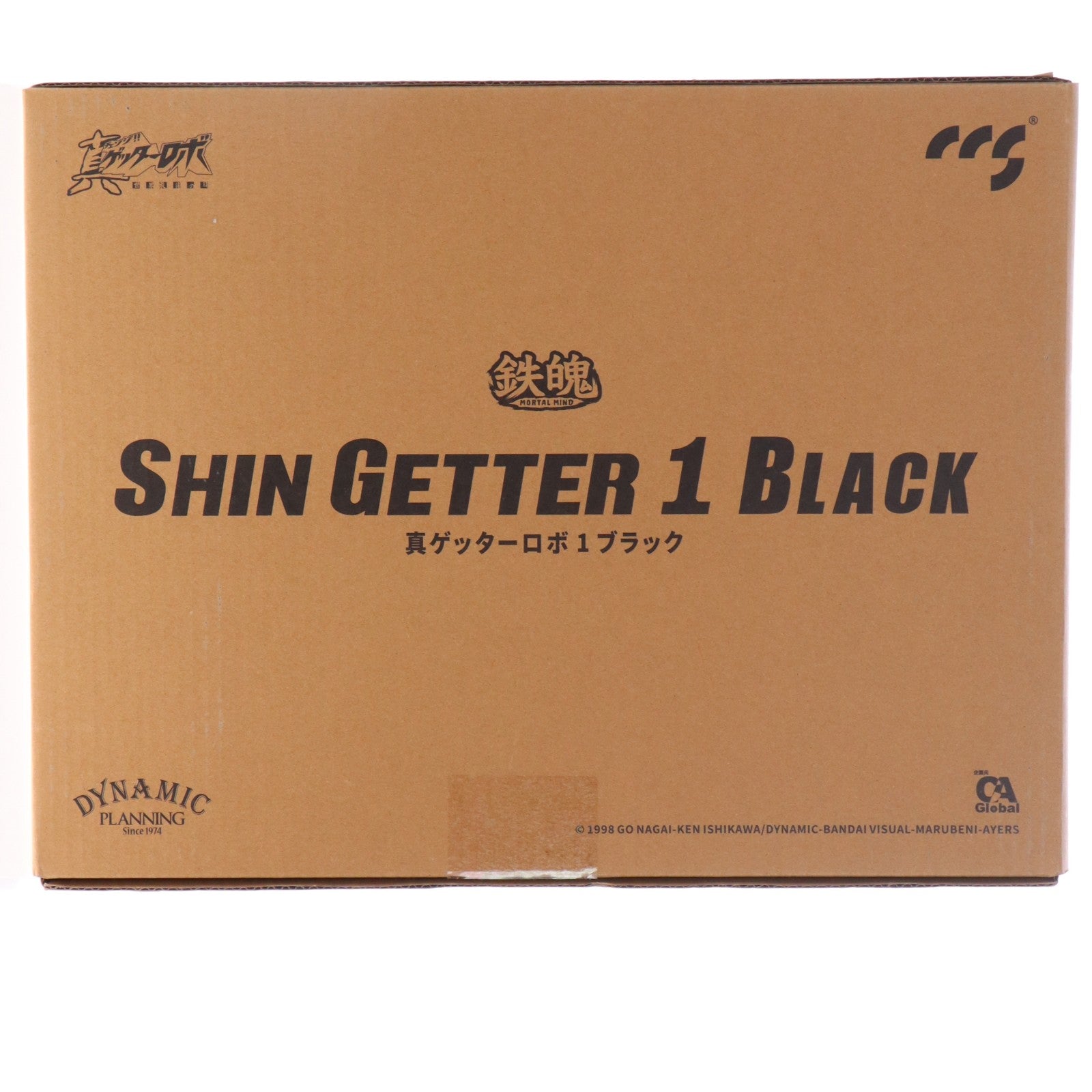 【中古即納】[FIG] 鉄魄(MORTAL MIND)シリーズ 真ゲッター1 ブラック 真(チェンジ!!)ゲッターロボ 世界最後の日 完成品 合金可動フィギュア C&A Global Ltd.×CCSTOYS(20230316)