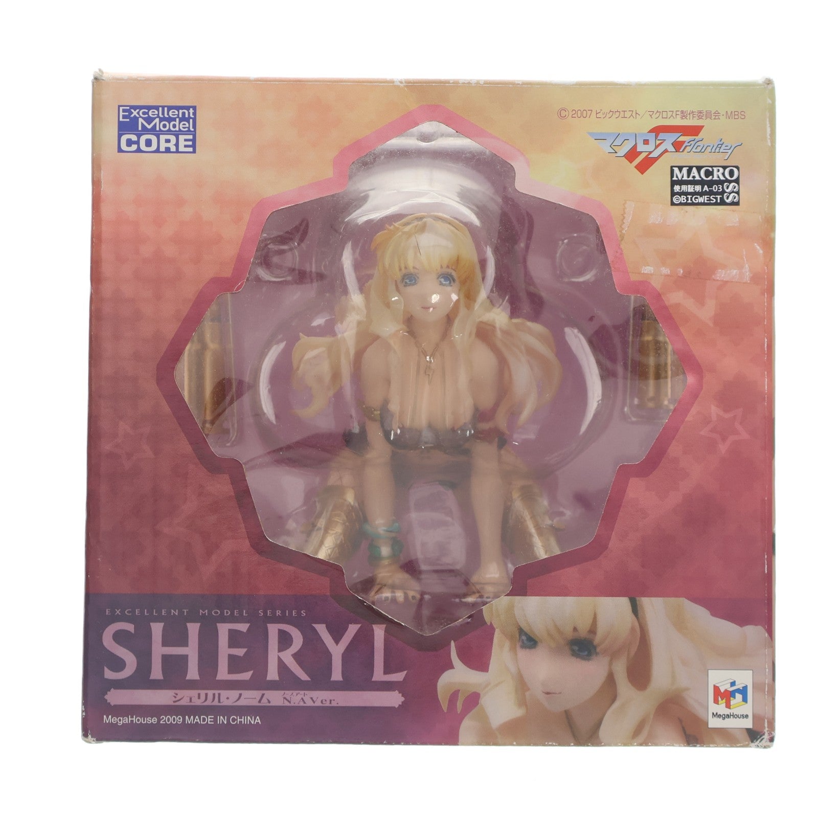 【中古即納】[FIG] エクセレントモデル CORE シェリル・ノーム N.A Ver. マクロスF(フロンティア) 完成品 フィギュア メガハウス(20100116)