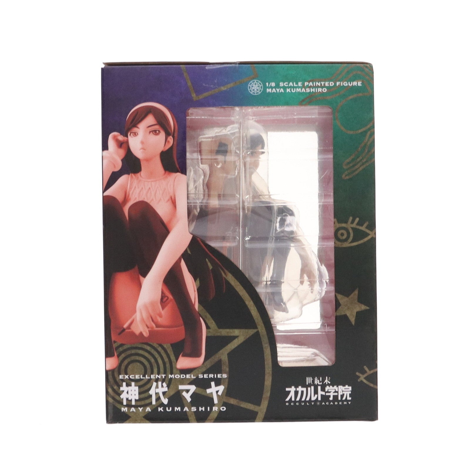 【中古即納】[FIG] ポストカード付属 エクセレントモデル 神代マヤ(くましろまや) 世紀末オカルト学院 1/8 完成品 フィギュア メガハウス(20110730)