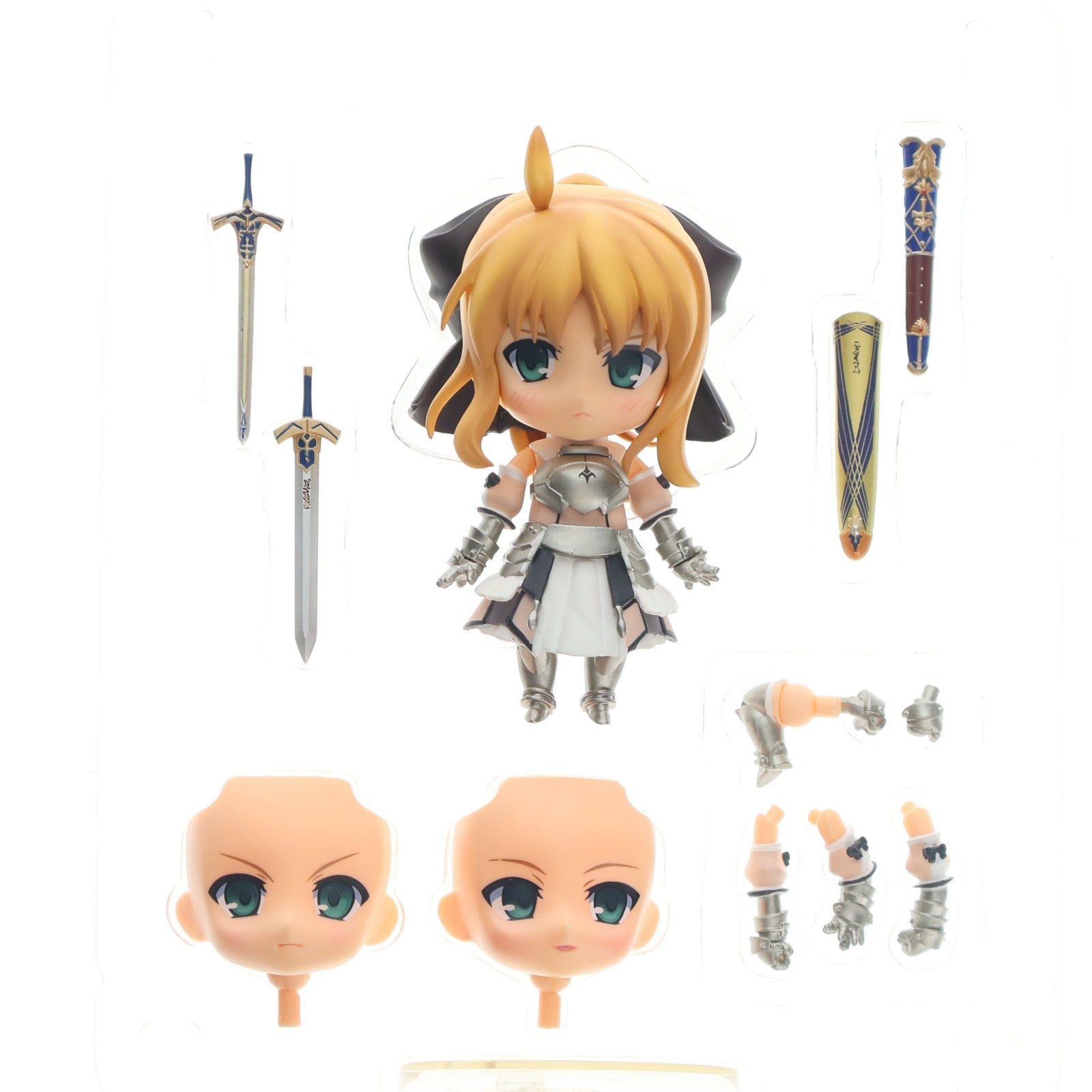 【中古即納】[FIG] ねんどろいど 077 セイバー・リリィ Fate/stay night(フェイト/ステイナイト) 完成品 可動フィギュア グッドスマイルカンパニー(20121017)