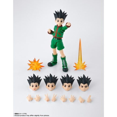 【中古即納】[FIG] S.H.Figuarts(フィギュアーツ) ゴン HUNTER×HUNTER(ハンター×ハンター) 完成品 可動フィギュア バンダイスピリッツ(20250628)