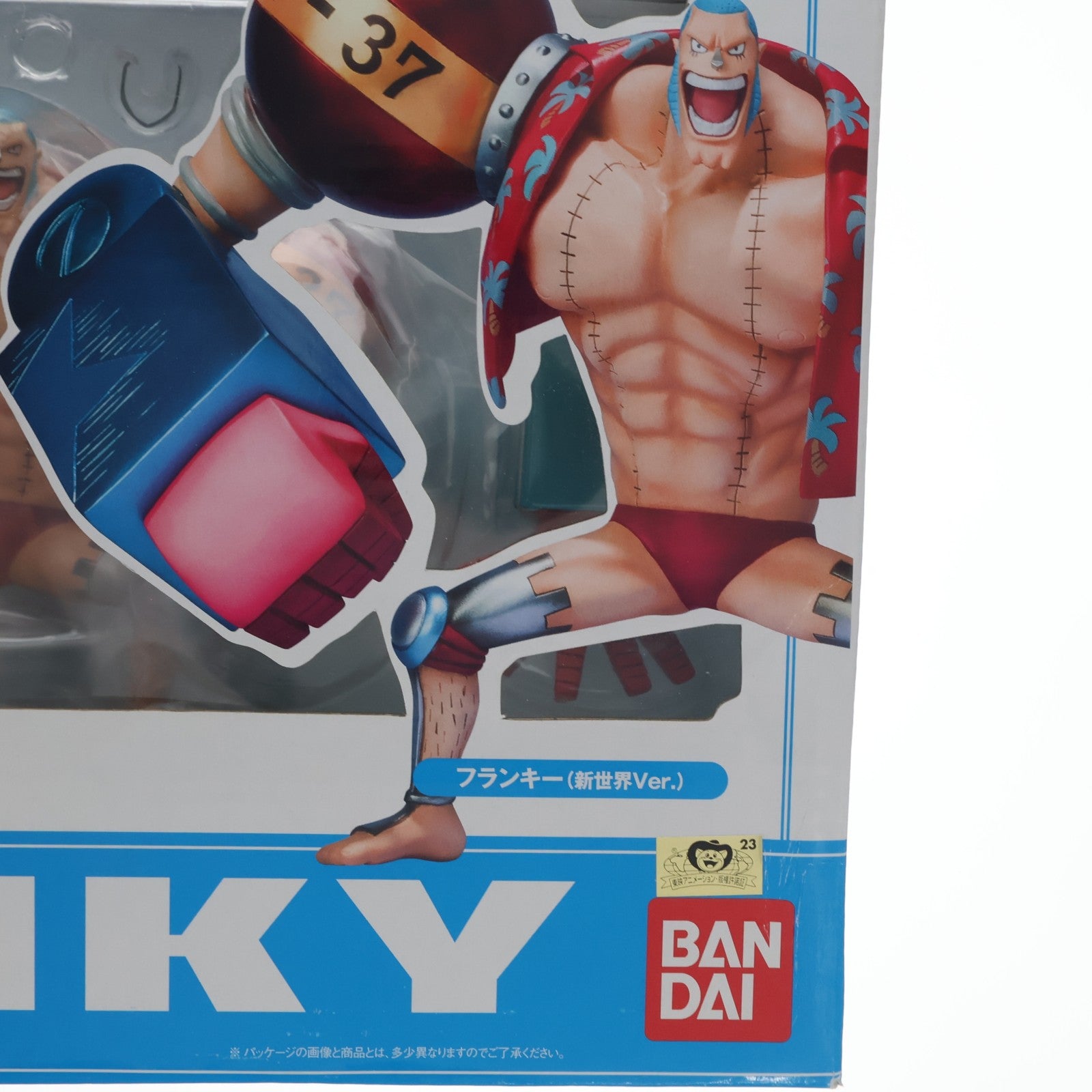 【中古即納】[FIG] フィギュアーツZERO フランキー(新世界Ver.) ONE PIECE(ワンピース) 完成品 フィギュア バンダイ(20121208)