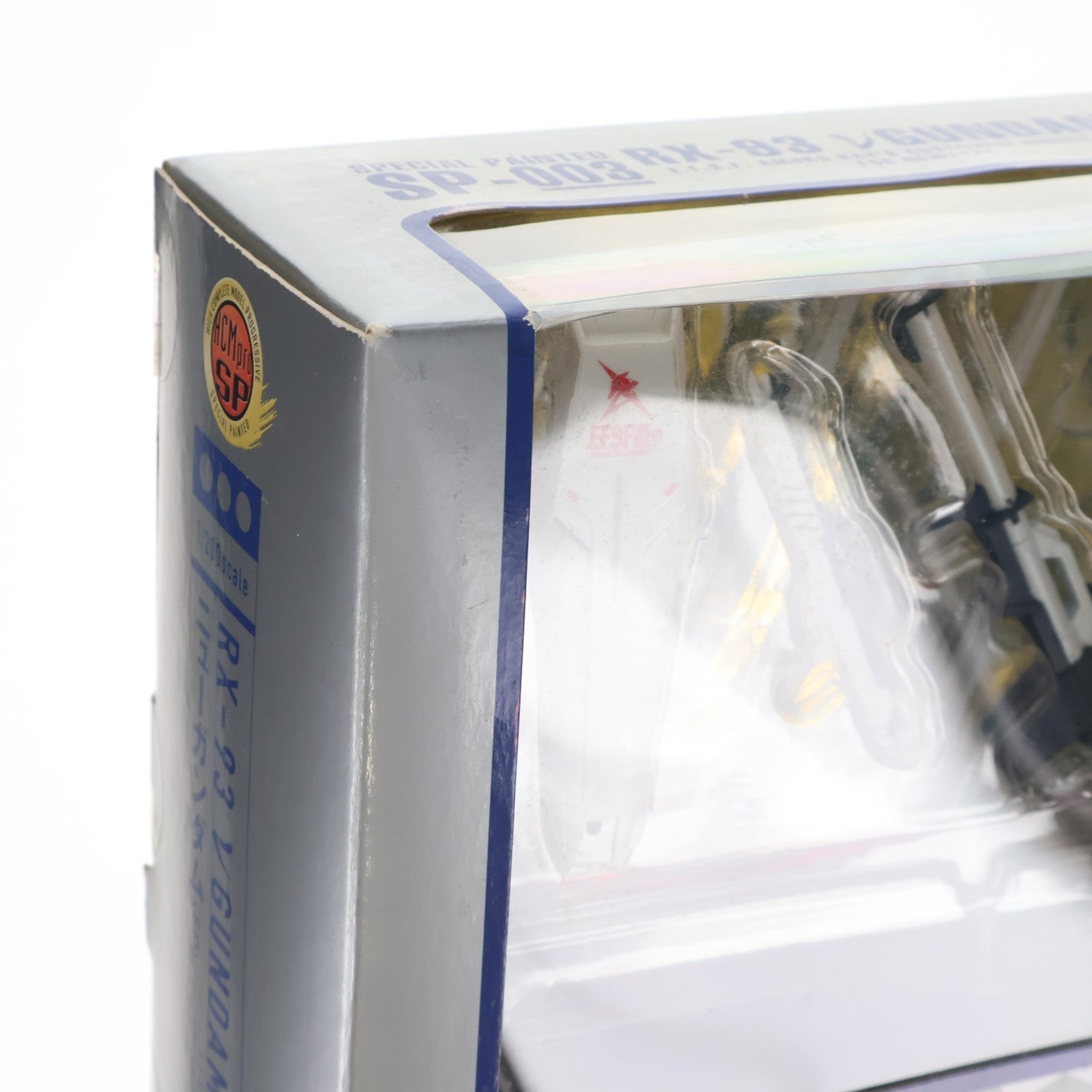 【中古即納】[FIG] HCM-Pro SP-003 νガンダム(スペシャルペインテッド) 機動戦士ガンダム 逆襲のシャア 1/200 完成品 可動フィギュア バンダイ(20070812)