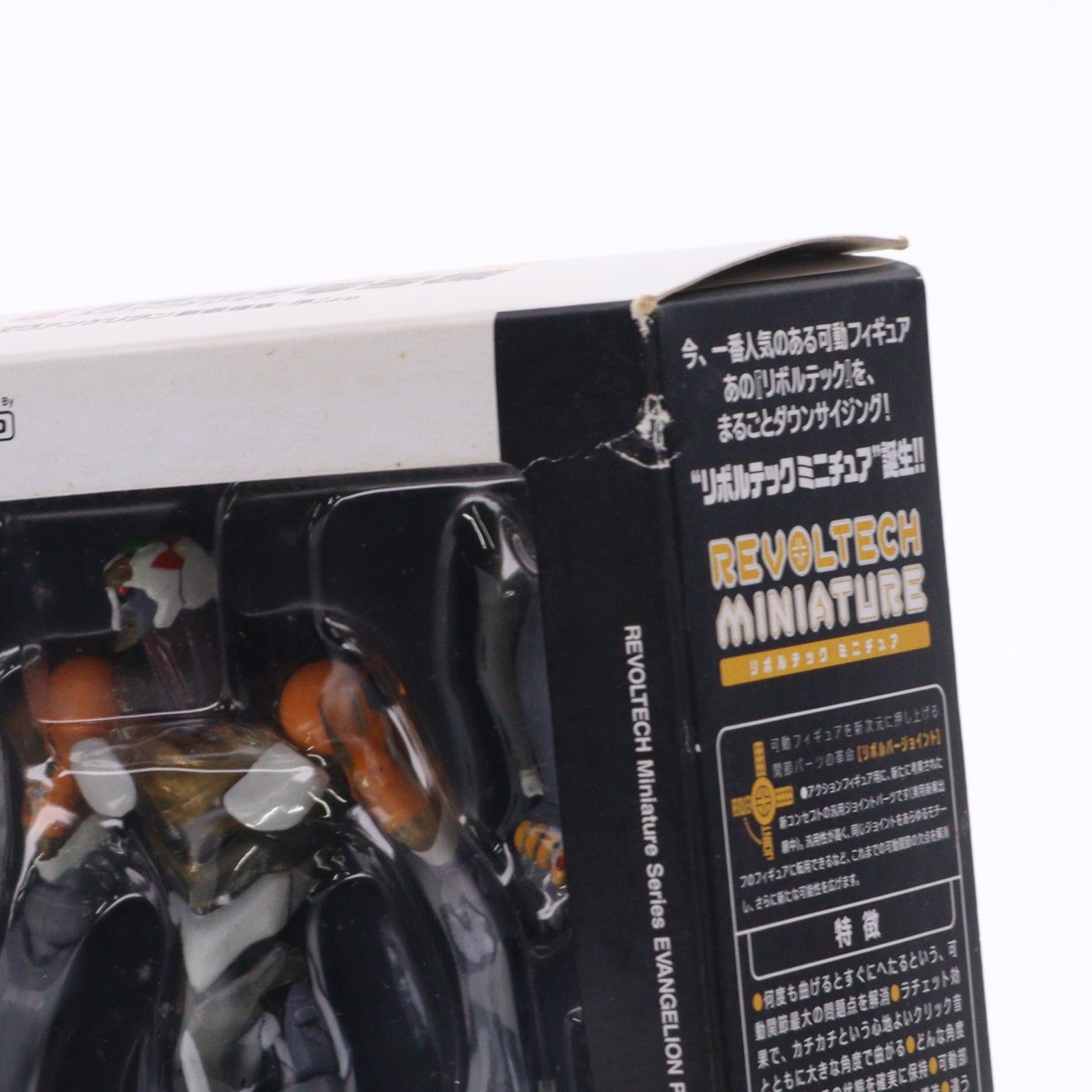 【中古即納】[FIG] セブンイレブン限定 リボルテックミニチュア 新劇場版エヴァンゲリオン零号機 クリアVer. ヱヴァンゲリヲン新劇場版:序 完成品 可動フィギュア 海洋堂(20070904)