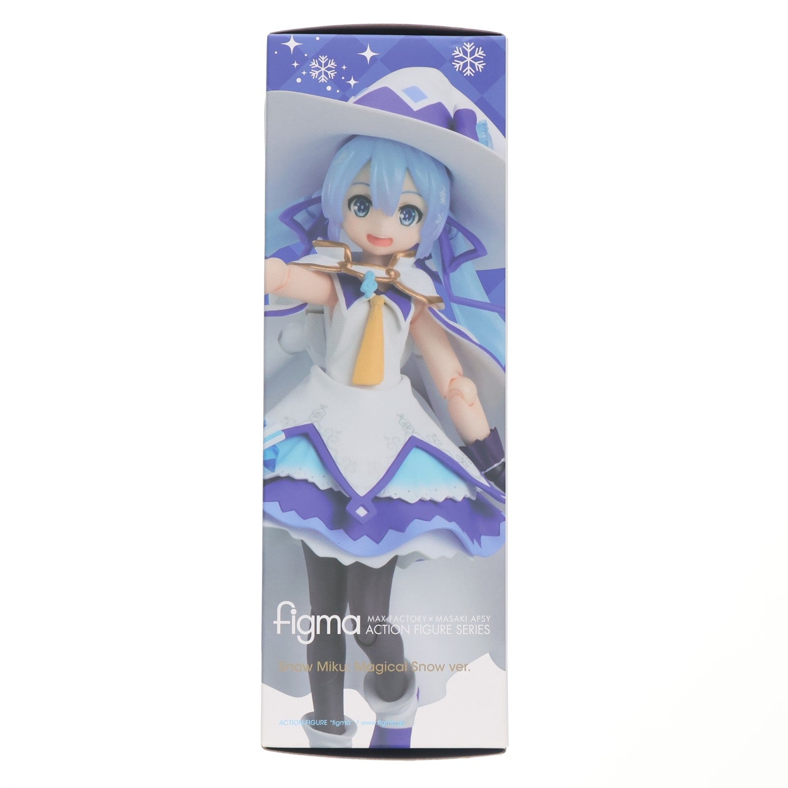 【中古即納】[FIG] figma(フィグマ) EX-055 雪ミク Magical Snow ver. 初音ミク 完成品 可動フィギュア 雪ミク スカイタウン&GOODSMILE ONLINE SHOP限定 マックスファクトリー(20190810)